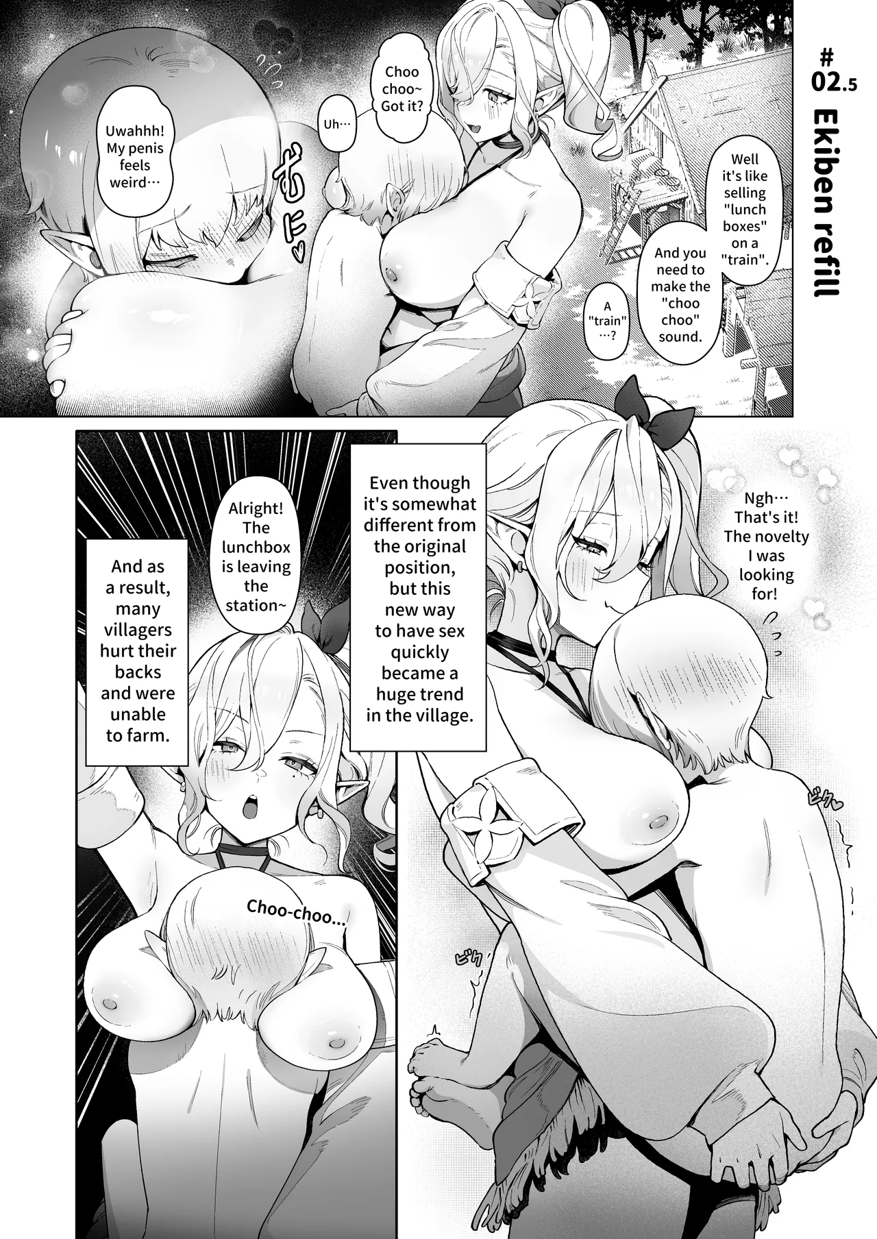 Isekai 100-nin Giri | 100+ Body Counts in Isekai page 11 original parody - elf big breasts hentai manga - read online free