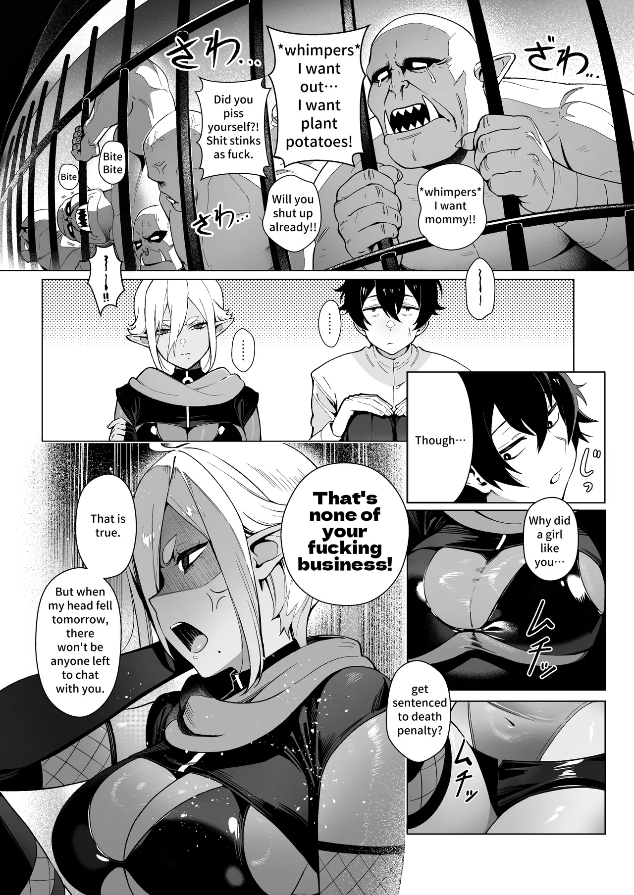 Isekai 100-nin Giri | 100+ Body Counts in Isekai page 13 original parody - beauty mark big breasts hentai manga - read online free