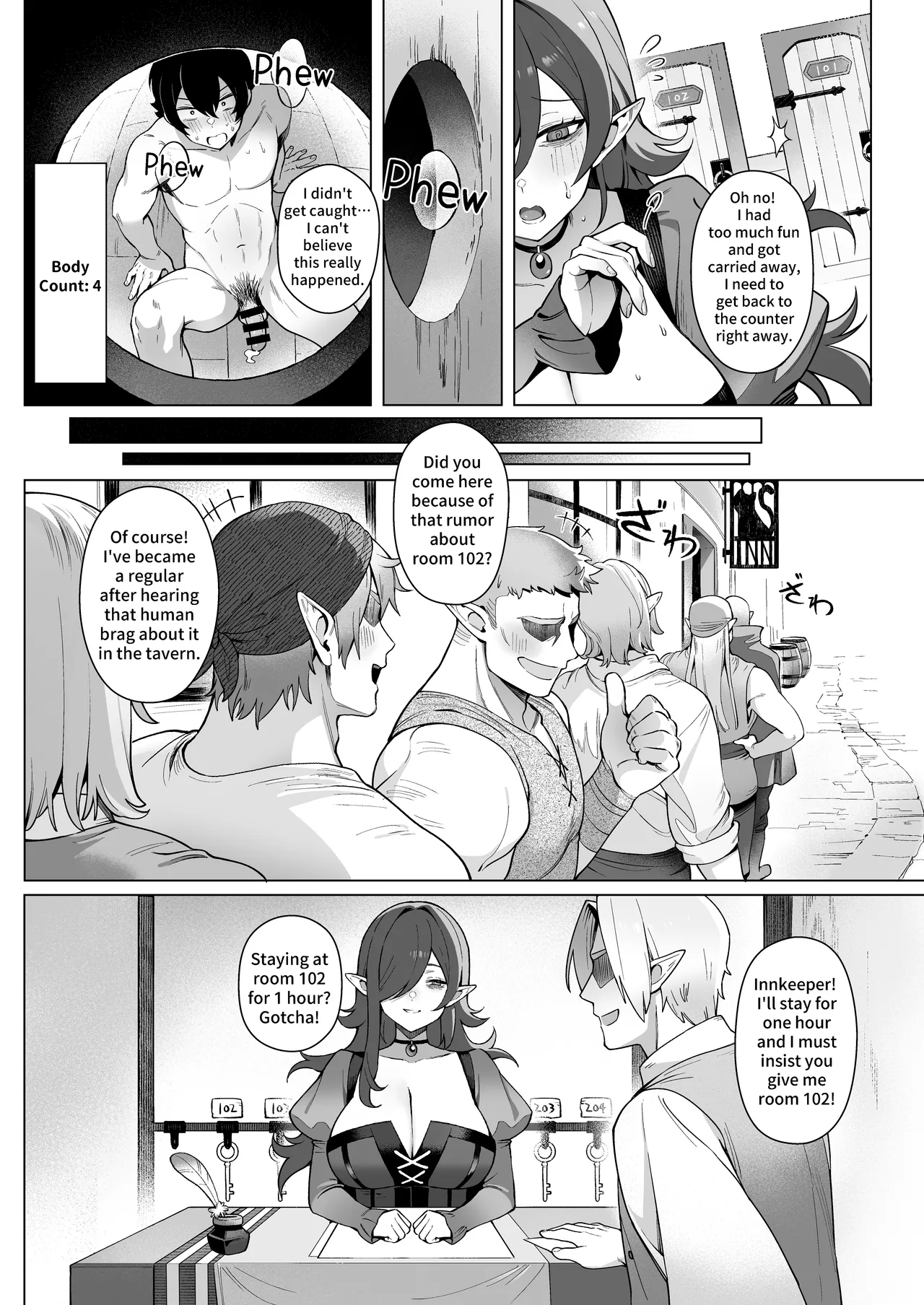 Isekai 100-nin Giri | 100+ Body Counts in Isekai page 21 original parody - elf big breasts hentai manga - read online free