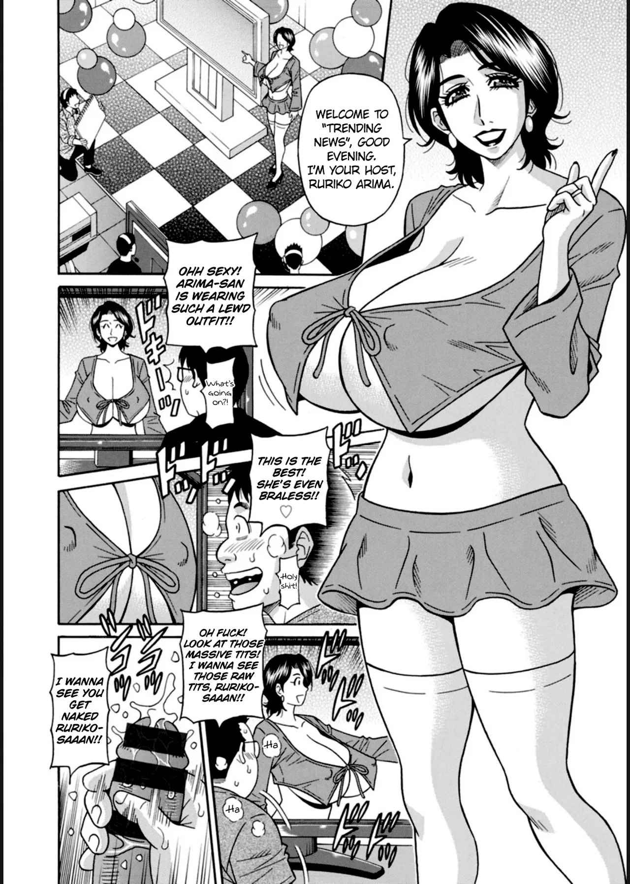 HELP! Saya Sensei Ch.1-6 page 63 - nakadashi swimsuit hentai manga - read online free