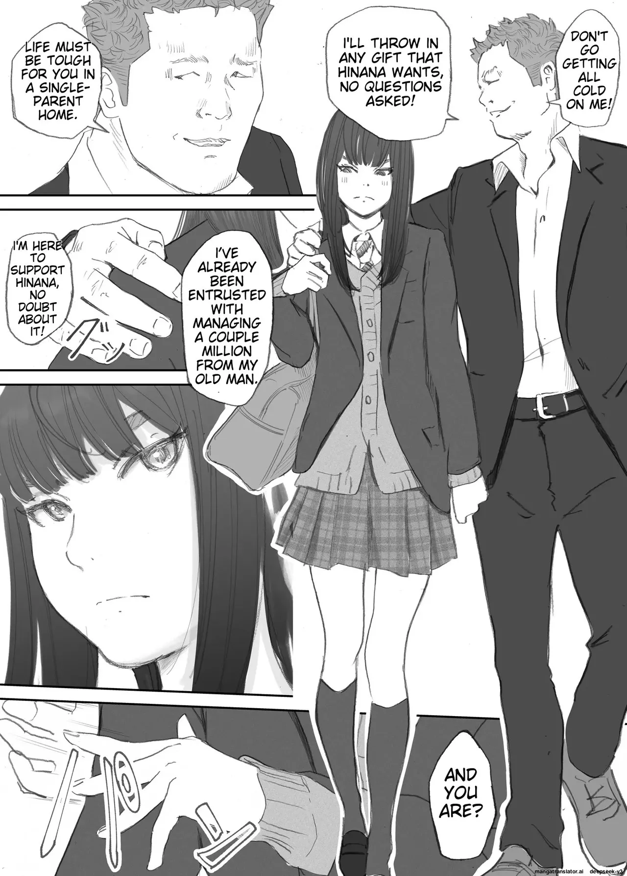 [Nekome Koi] Hadan no Kizuna -Netorareta Gimai- | Broken Bonds: Stepsister Cuckolded [English] page 35 original parody - rough translation defloration hentai manga - read online free
