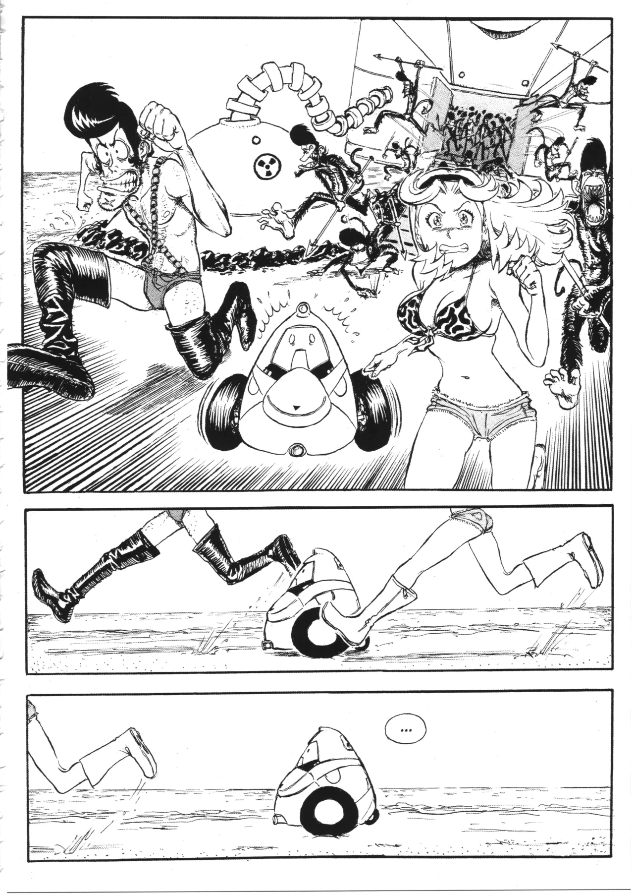 Space dandy 10th anniversary complete interview page 115 space dandy parody - artbook watermarked hentai manga - read online free