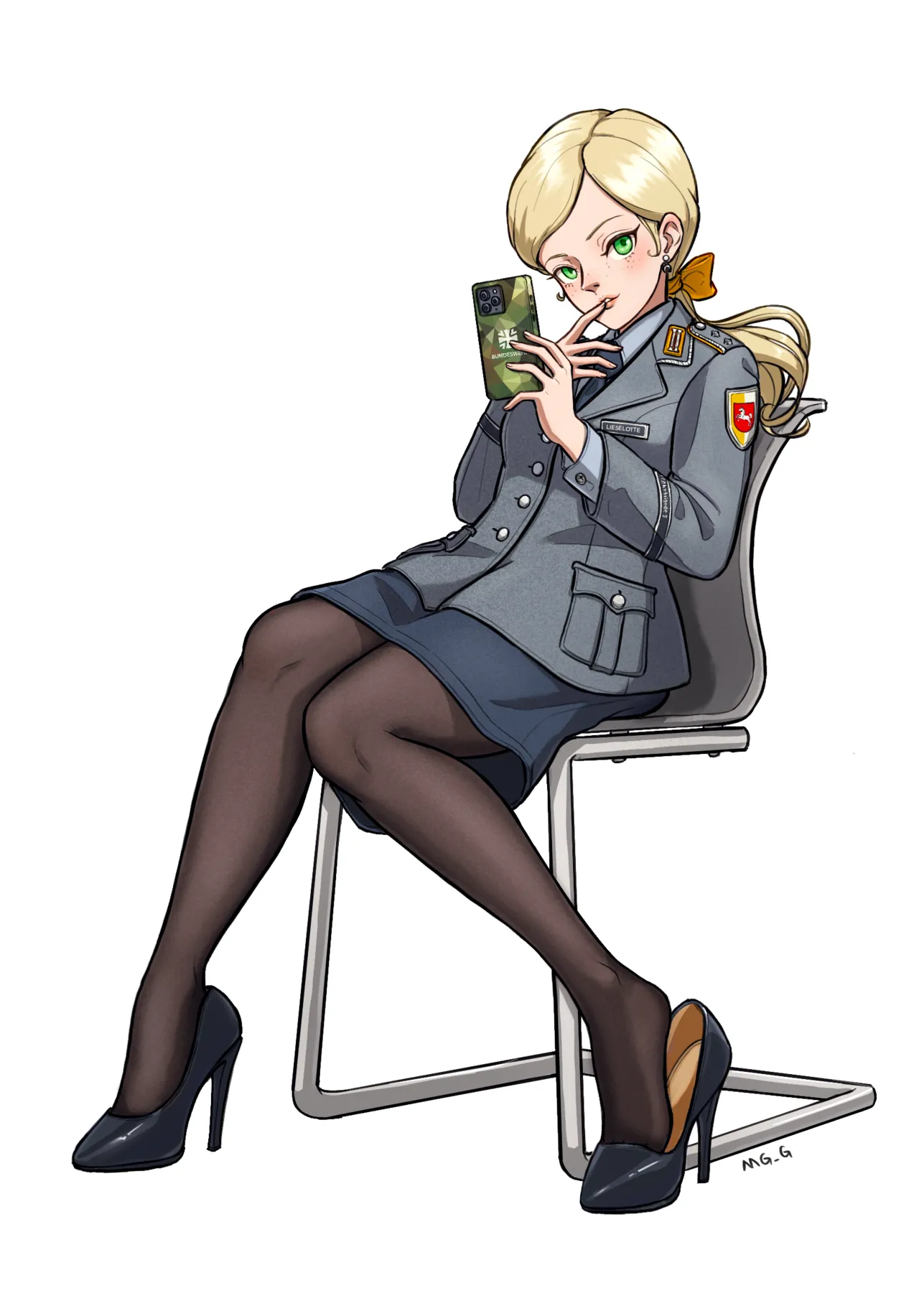 军装少女 page 32 - military hentai manga - read online free