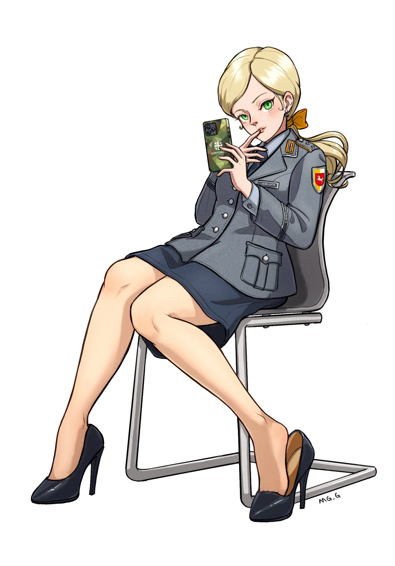 军装少女 page 33 - military hentai manga - read online free