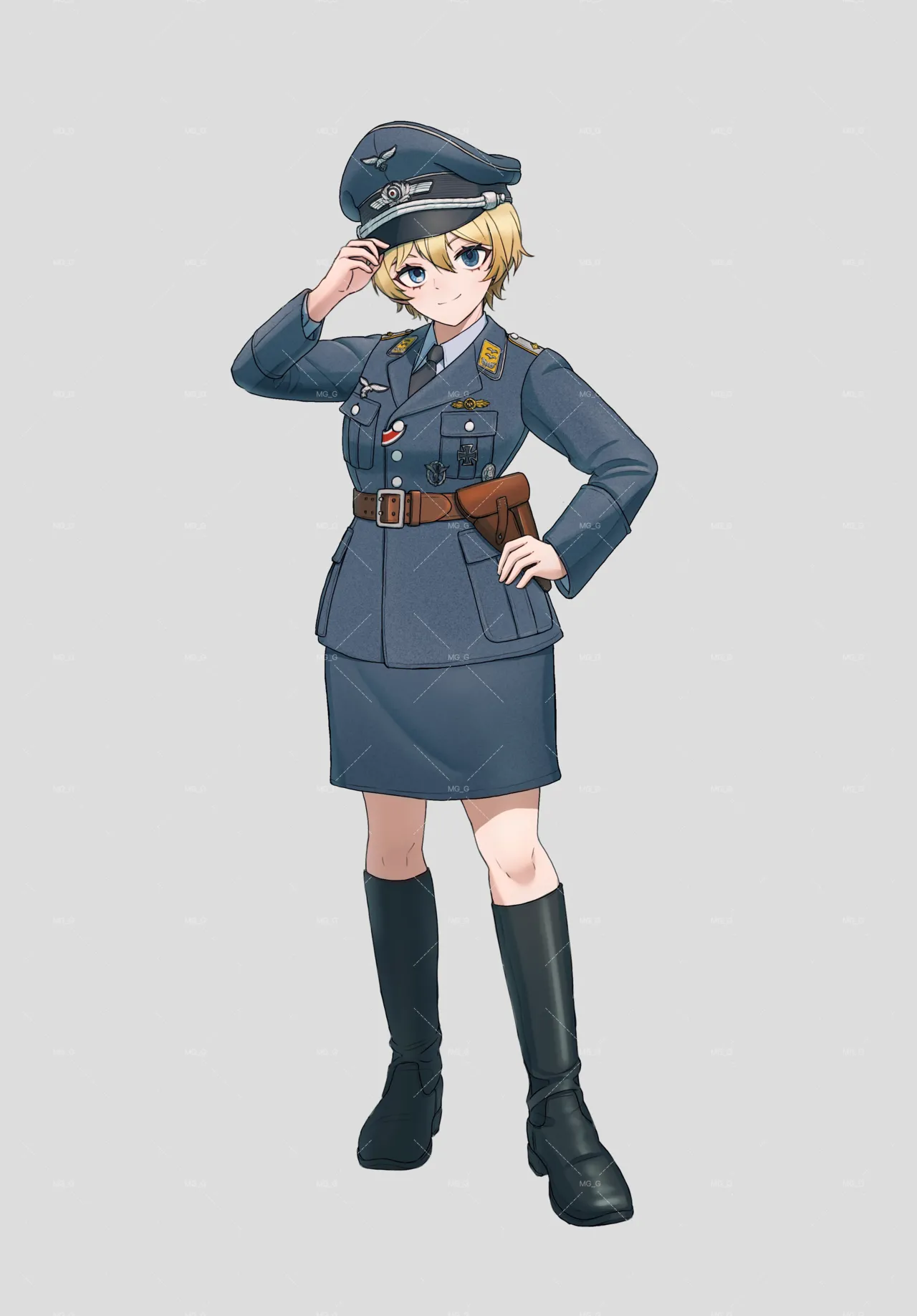 军装少女 page 58 - military hentai manga - read online free