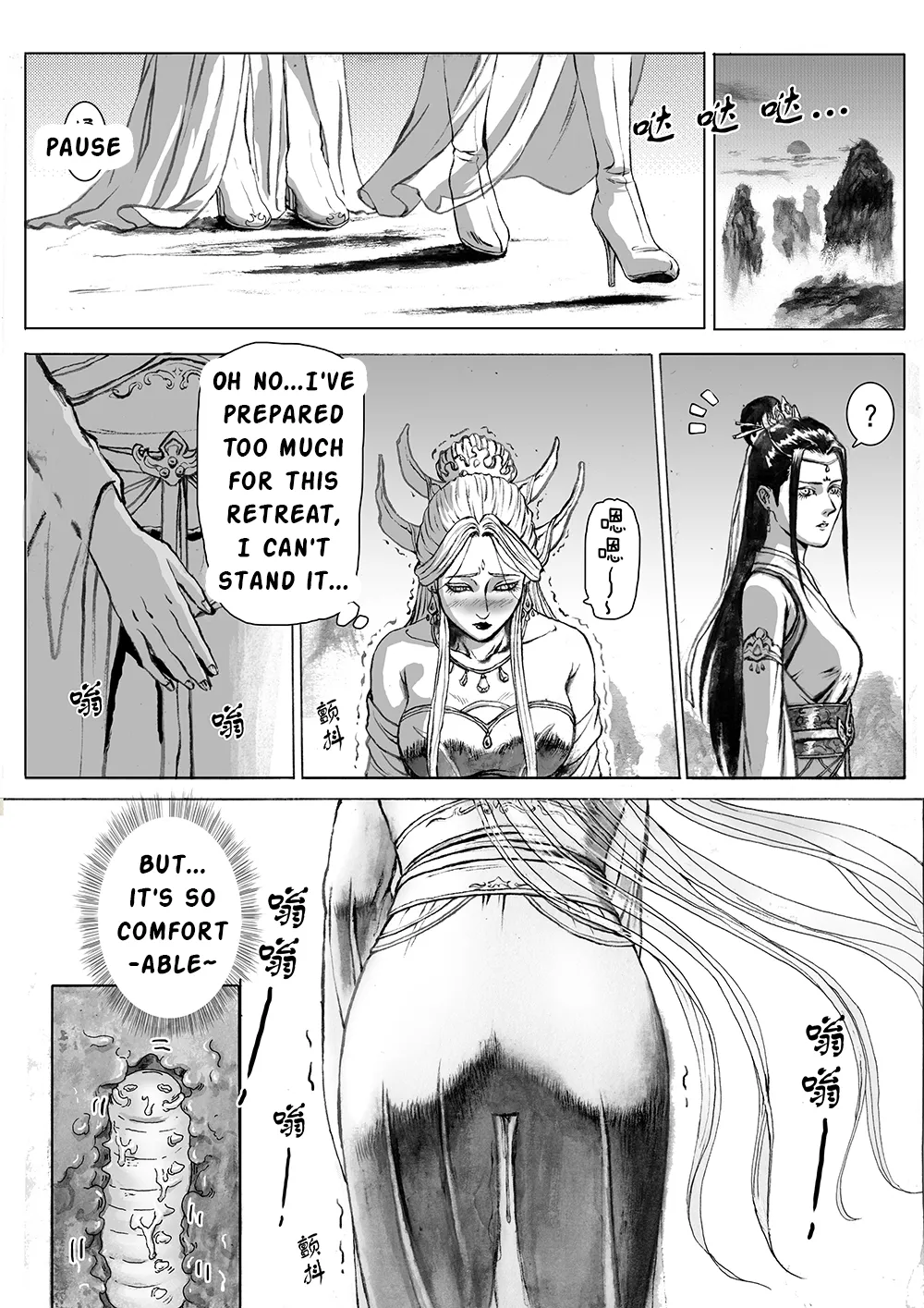 The Immortal Binding Journey - Retreat page 10 original parody - rough translation horns hentai manga - read online free
