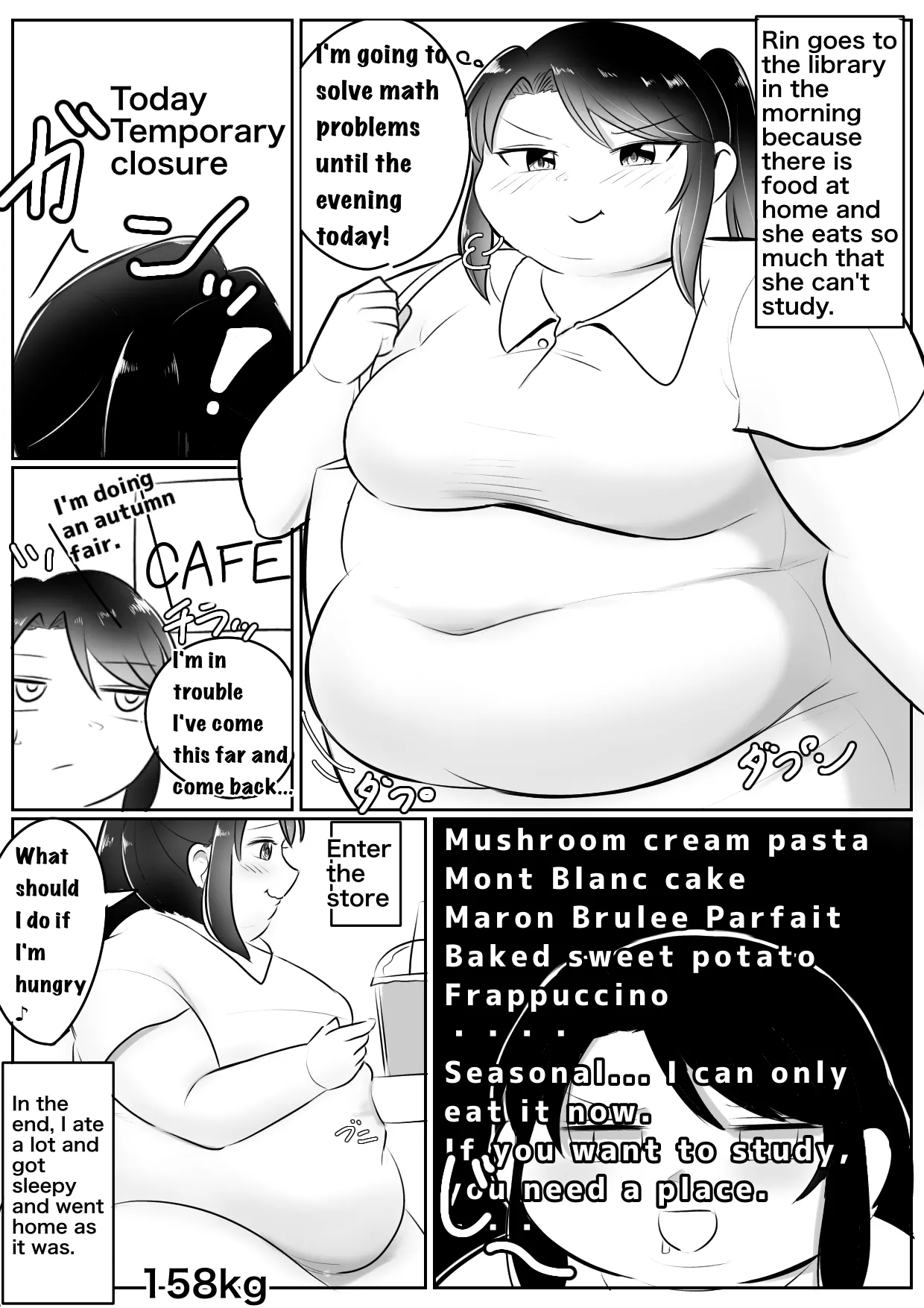Longing for softness page 71 original parody - bbw weight gain hentai manga - read online free