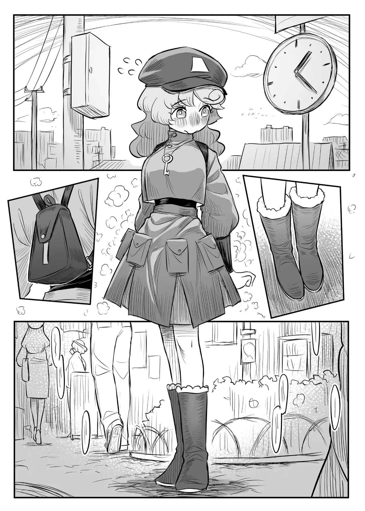 Kutaka-san ni Nerawareta!? 2 page 14 featuring kutaka niwatari touhou project parody - futanari big breasts hentai manga - read online free