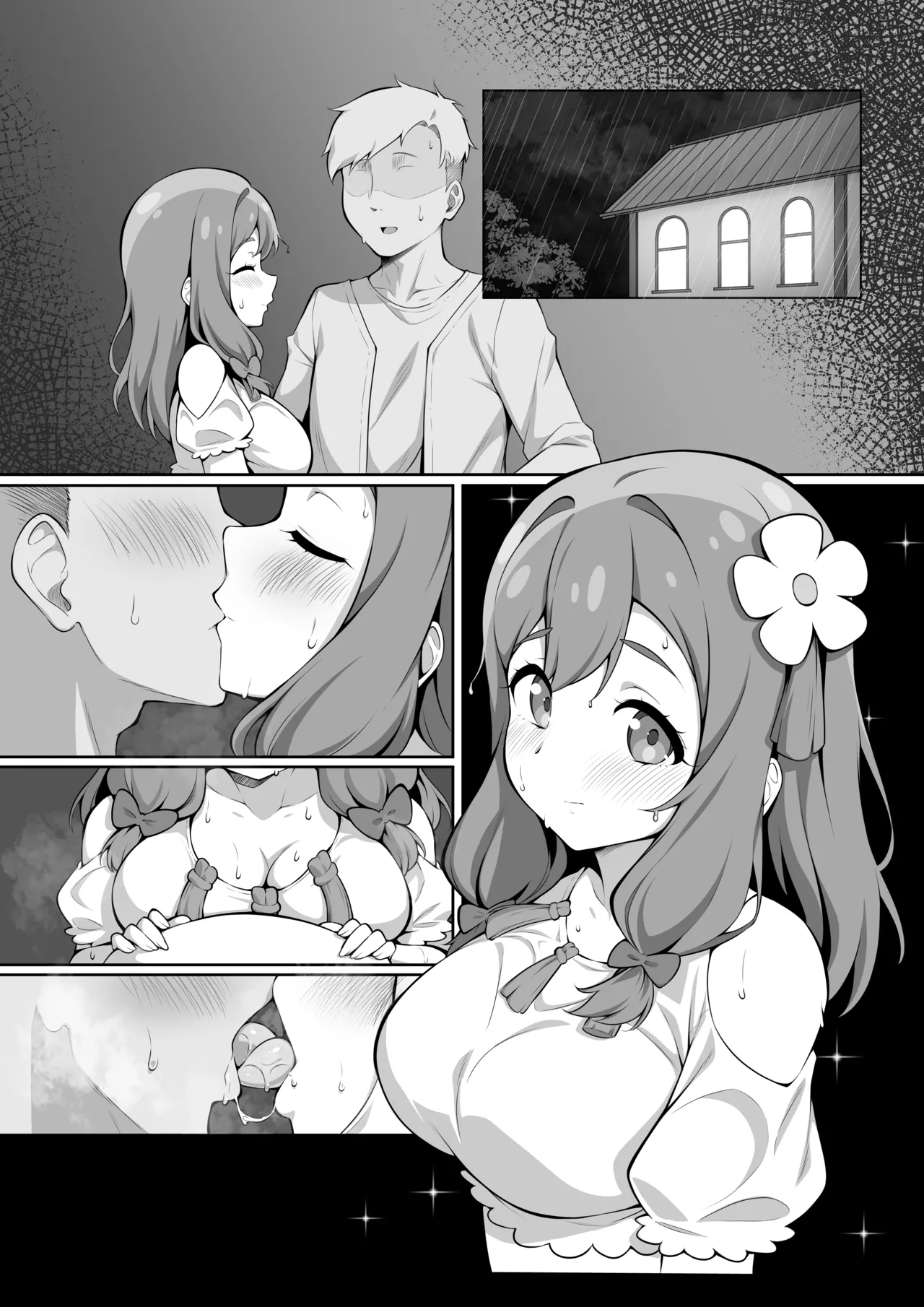 Pleasure after the rain page 22 featuring hanamaru kunikida love live sunshine parody - sole female sole male hentai manga - read online free