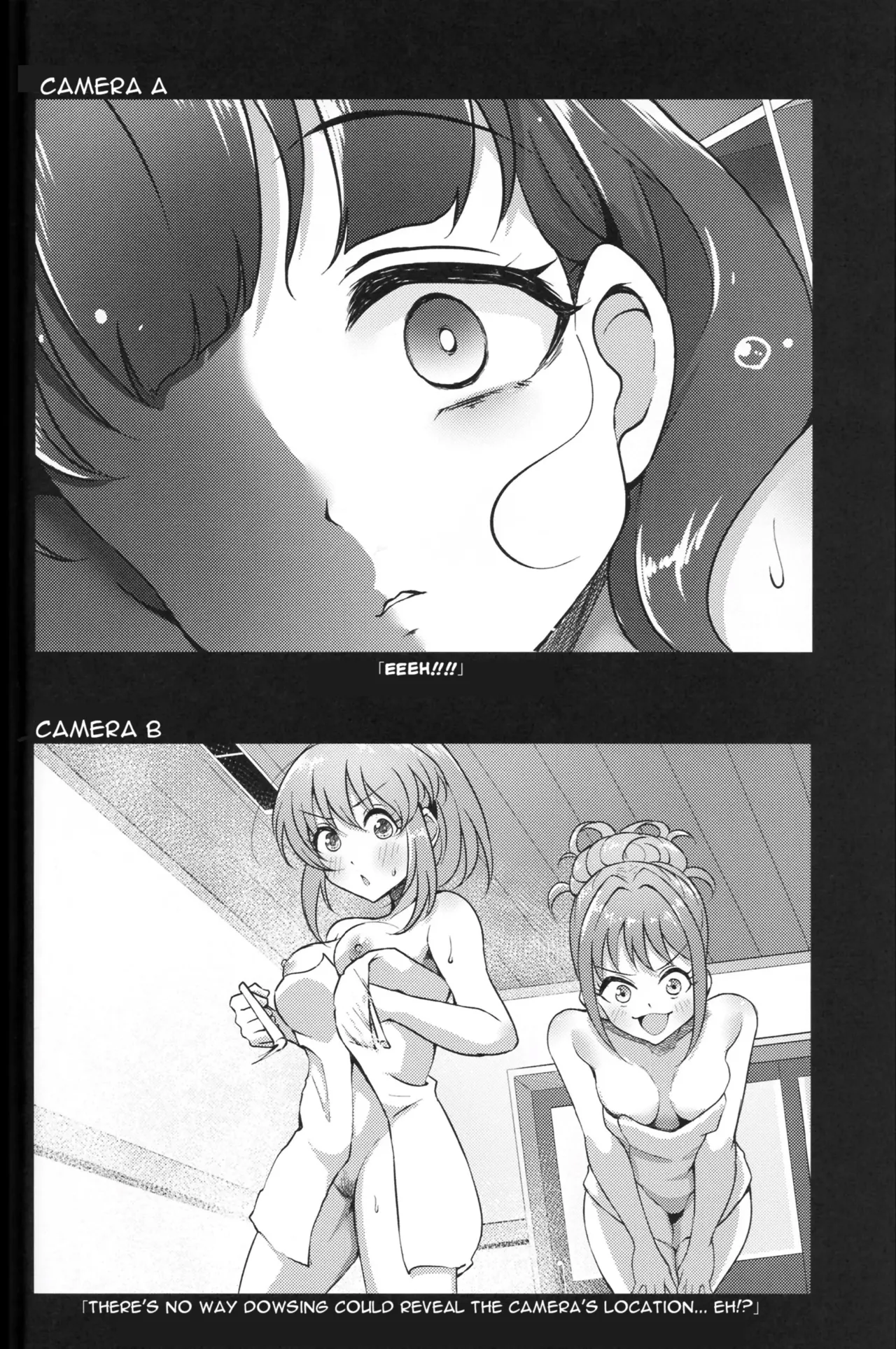 Voyeur page 29 featuring yukari mizumoto the idolmaster parody - big breasts no penetration hentai manga - read online free