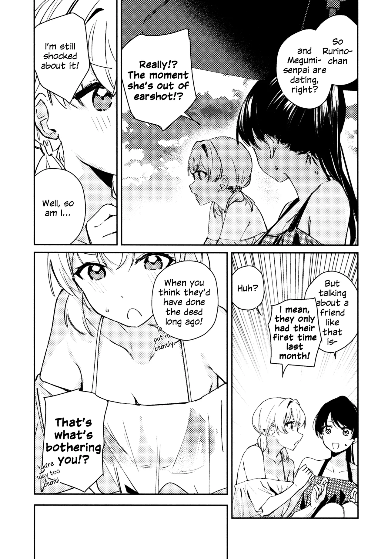 Aspherical Love page 81 featuring sayaka murano love live hasunosora jogakuin school idol club parody - yuri females only hentai manga - read online free