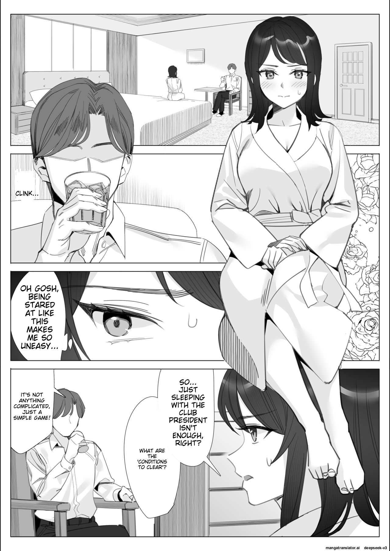 Pride no Takai Career Joshi ga Batsuichi Furyou Joushi ni Netorareru Hanashi | A story about a proud career woman being seduced by her bad divorced boss page 156 original parody - blindfold big penis hentai manga - read online free