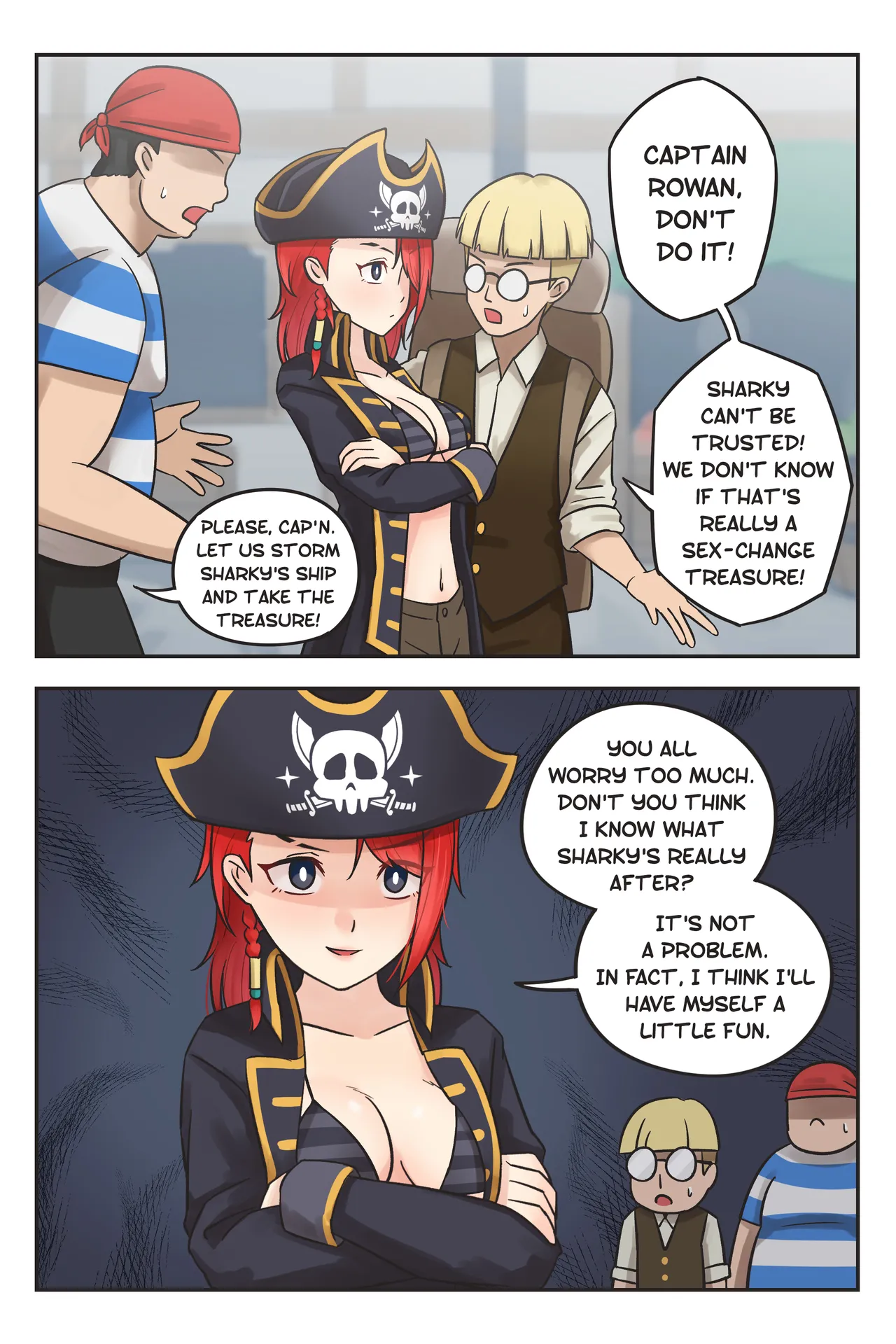 Rowan the Red Hair page 22 original parody - full color uncensored hentai manga - read online free