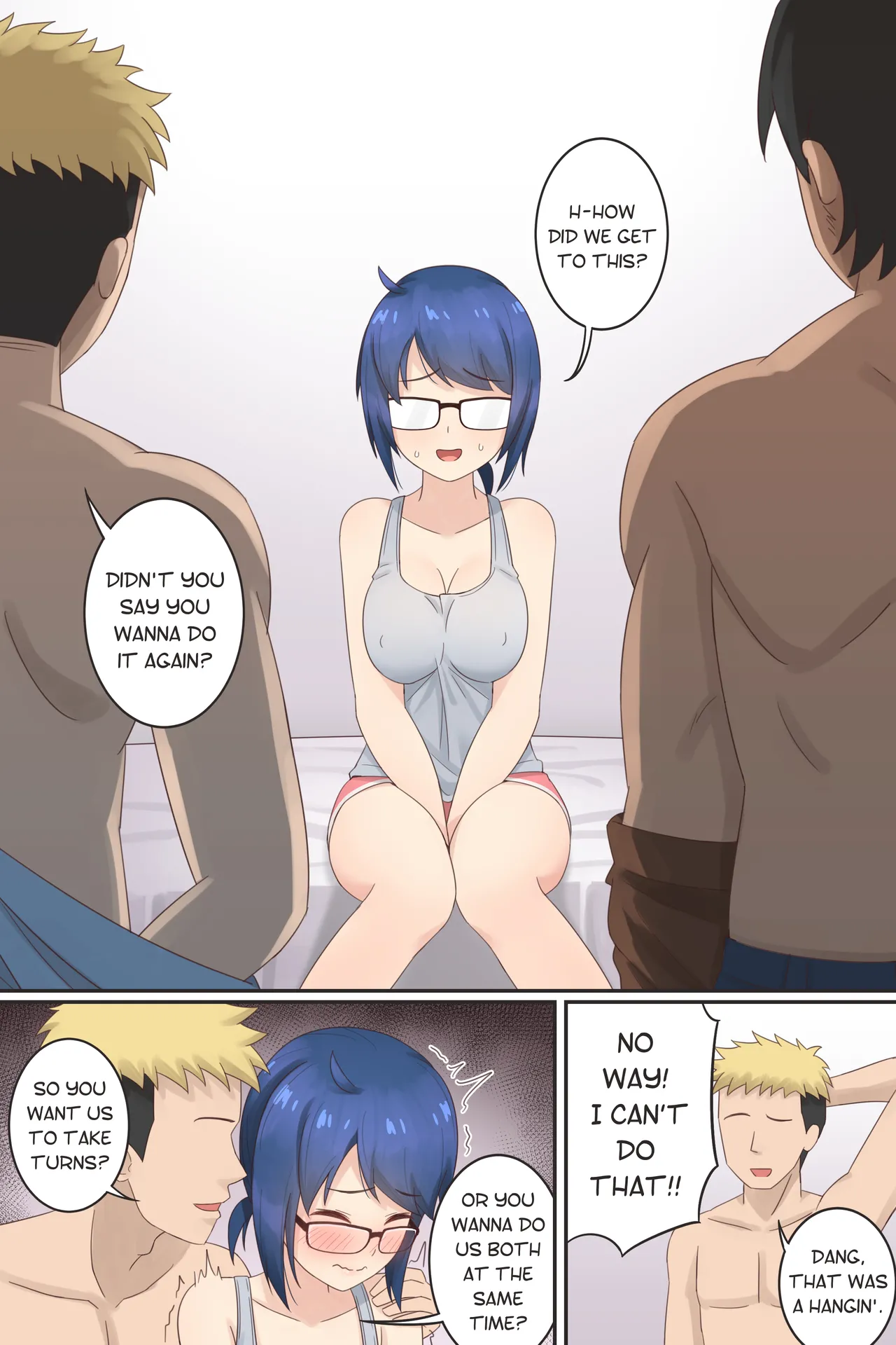 Rudy and Her Boys: Remake page 26 original parody - glasses uncensored hentai manga - read online free