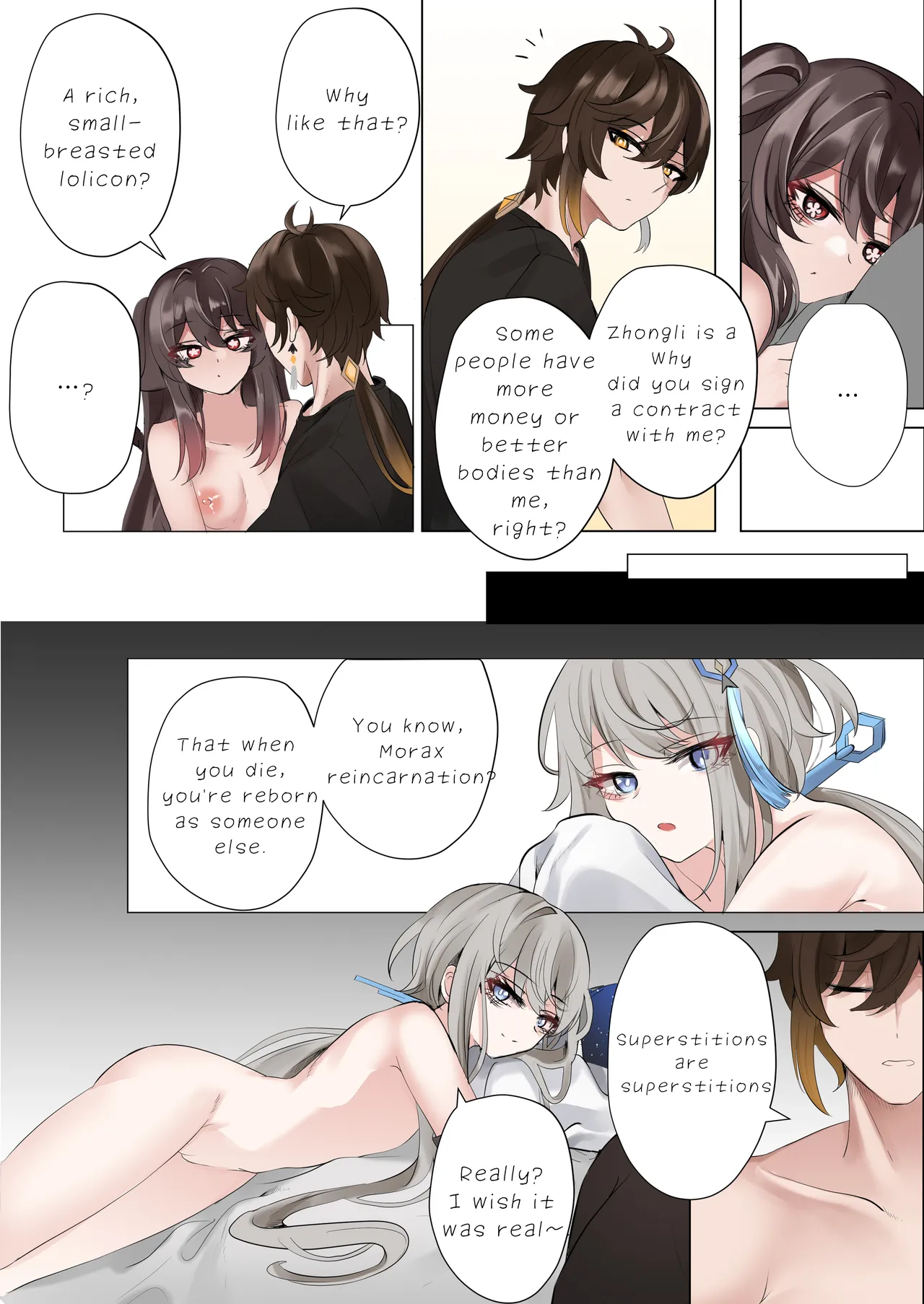 Keiyaku | Contract page 30 featuring zhongli genshin impact parody - sole female sole male hentai manga - read online free
