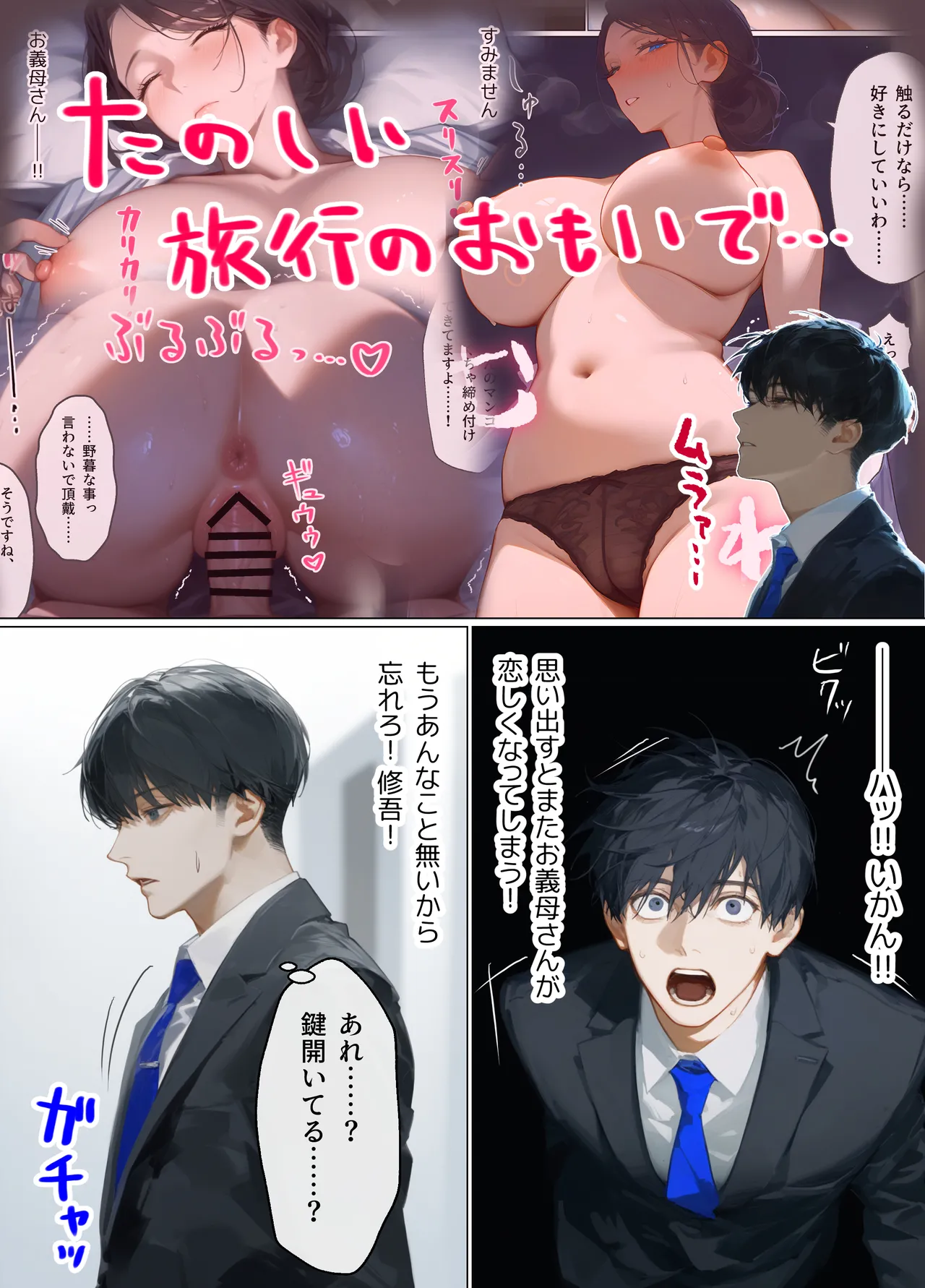 古風美人な義母と同居したら本能剥き出し危険日種付けセックスに発展してしまった話 page 135 - milf big breasts hentai manga - read online free