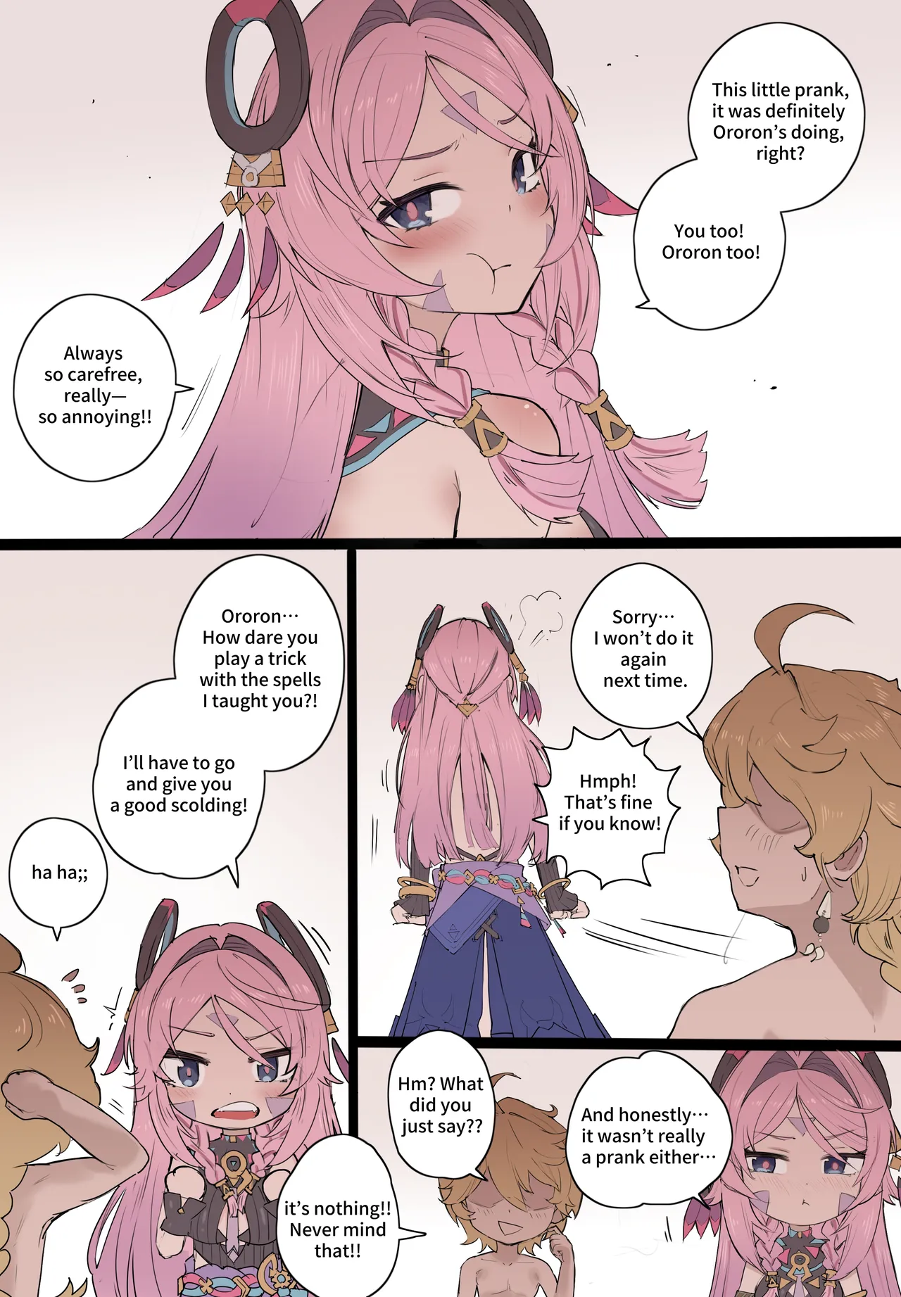 Momoiro no Graffiti page 11 featuring aether genshin impact parody - sole female sole male hentai manga - read online free