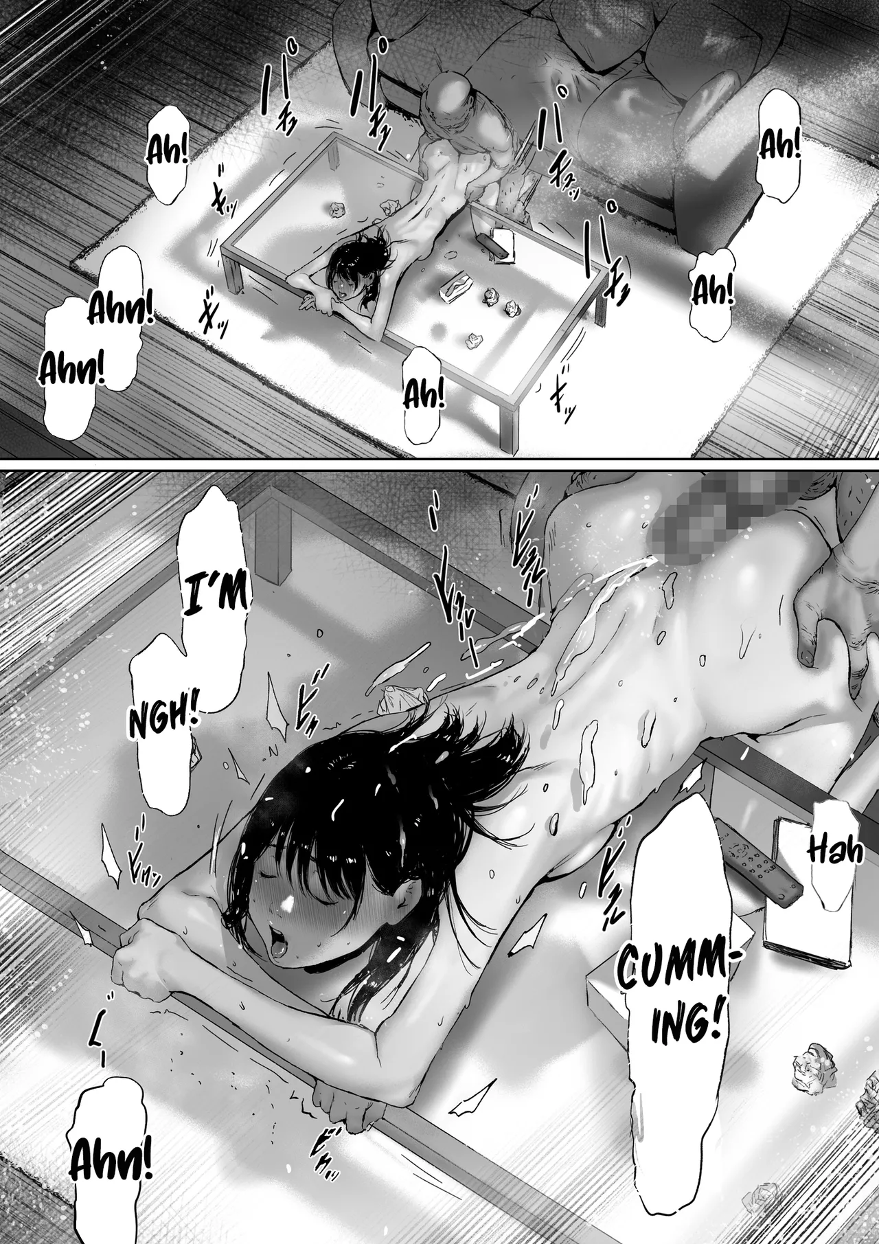 [Morita Shiki] Gifu to Doukyou Suru ni Natta Shiawase na Shinkon Seikatsu o Okuro Hazu datta no ni Ch. 2 | Now Living With My Father-In-Law, I Was Supposed to Have a Happy Newlywed Life Part 2 [English] [Chalklog] page 70 original parody - sole female nakadashi hentai manga - read online free