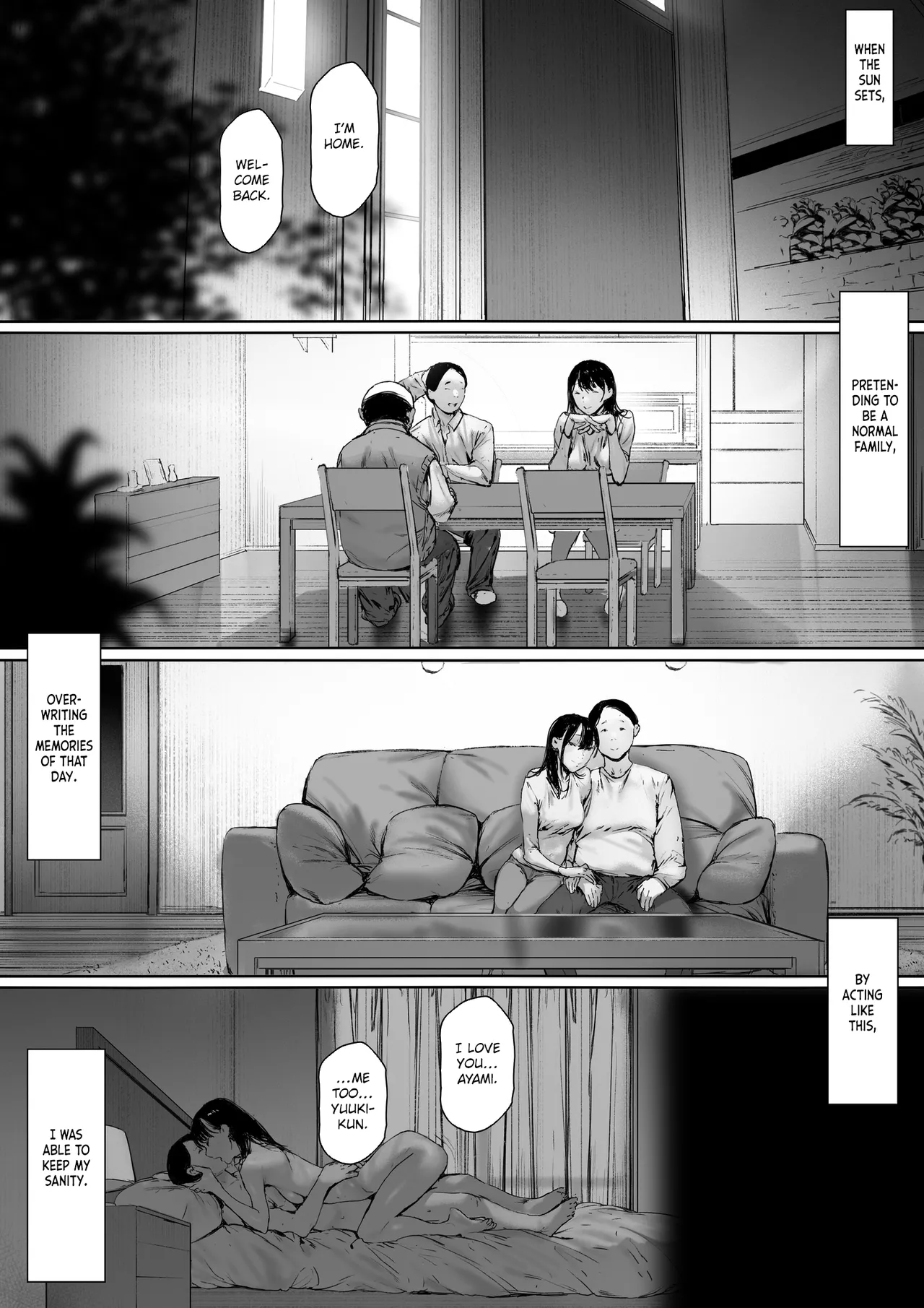 [Morita Shiki] Gifu to Doukyou Suru ni Natta Shiawase na Shinkon Seikatsu o Okuro Hazu datta no ni Ch. 2 | Now Living With My Father-In-Law, I Was Supposed to Have a Happy Newlywed Life Part 2 [English] [Chalklog] page 86 original parody - sole female nakadashi hentai manga - read online free