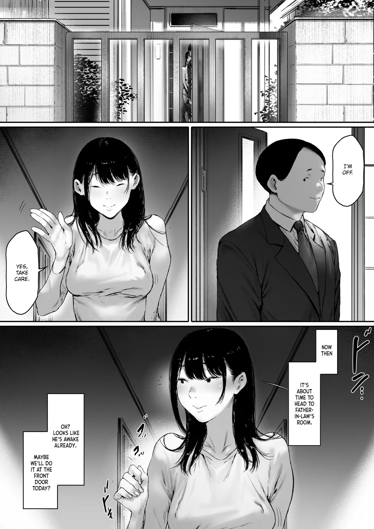 [Morita Shiki] Gifu to Doukyou Suru ni Natta Shiawase na Shinkon Seikatsu o Okuro Hazu datta no ni Ch. 2 | Now Living With My Father-In-Law, I Was Supposed to Have a Happy Newlywed Life Part 2 [English] [Chalklog] page 94 original parody - inseki milf hentai manga - read online free