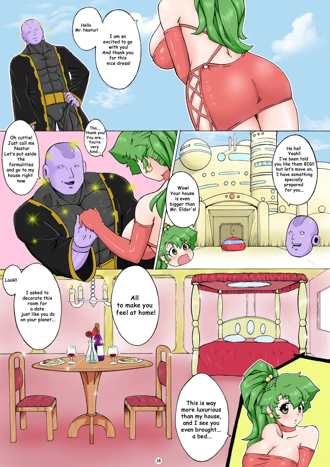 Alien Fun 5 page 20 - alien rough translation hentai manga - read online free