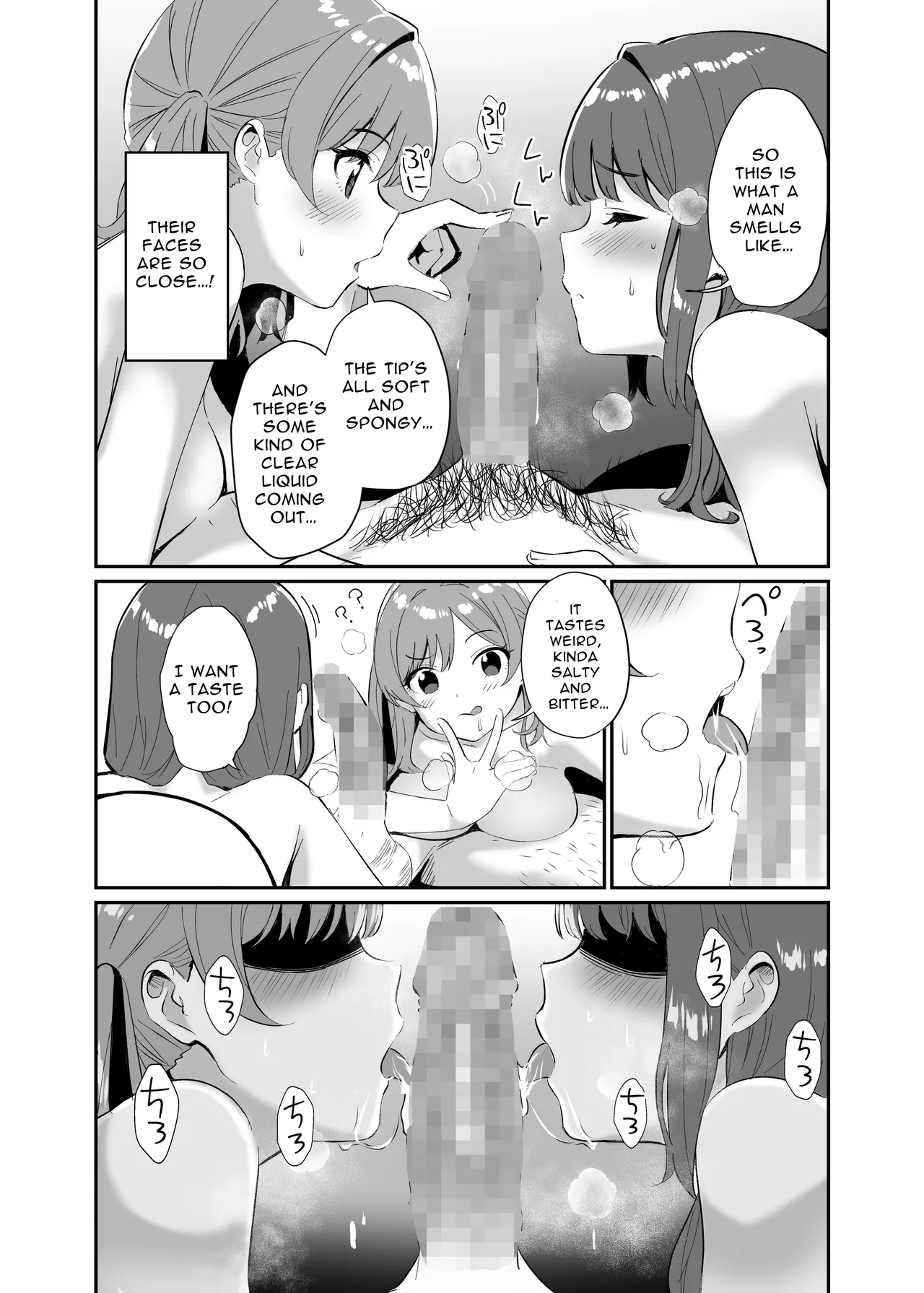 Isekai Teni Shita Oji-san Majo Mura e | Otherworld Reincarnation into a Witch Village page 13 original parody - sole male mosaic censorship hentai manga - read online free