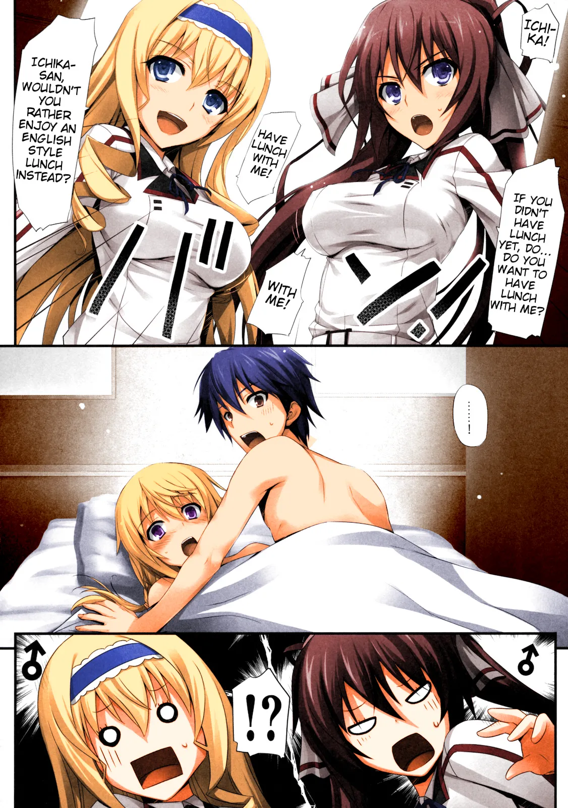INFINITY's page 9 featuring charlotte dunois infinite stratos parody - sole male full color hentai manga - read online free