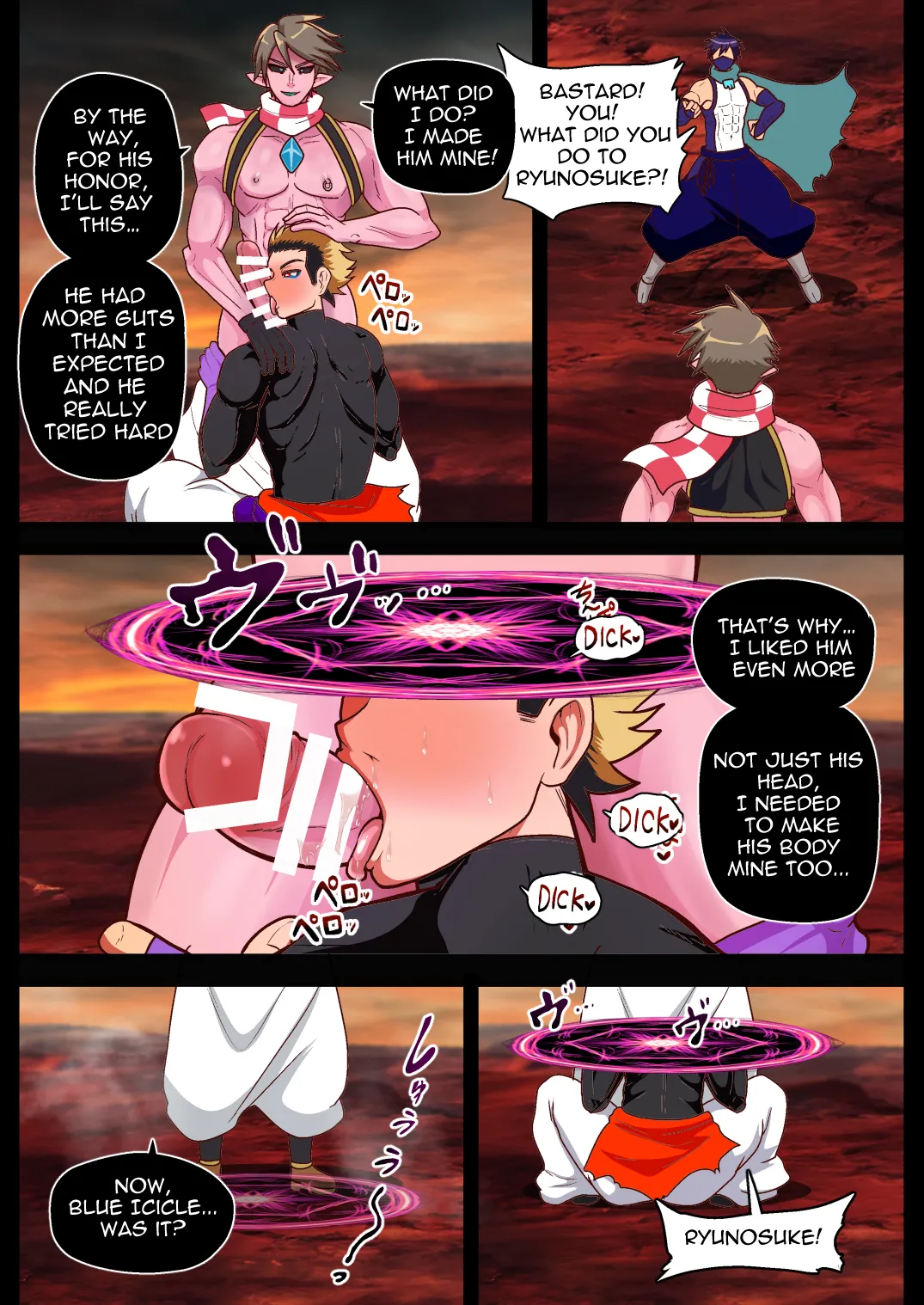 The Lustful Demon Attacks page 42 - full color big penis hentai manga - read online free