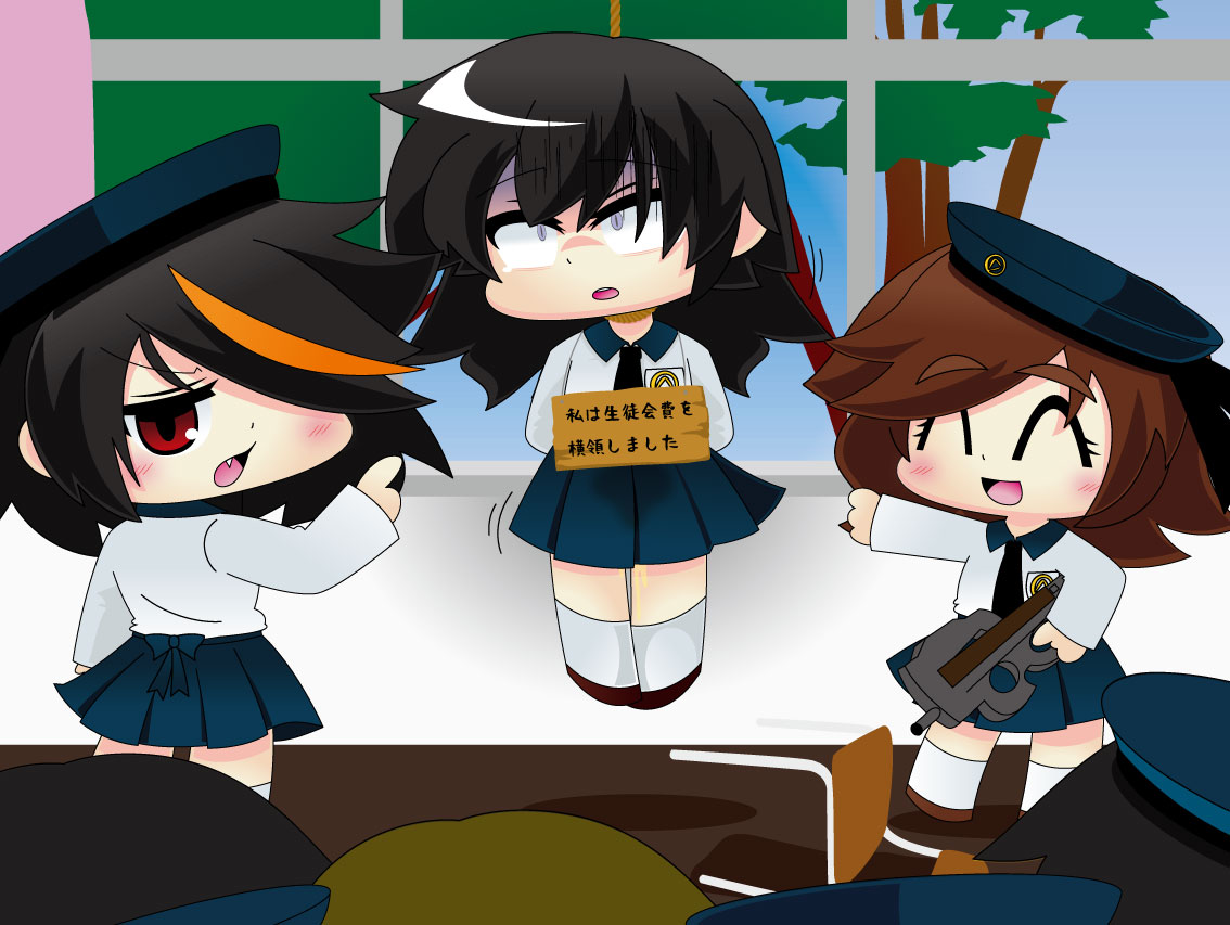 Armed Girl Let's go! Pichi Pichi JC Ura Otome Club page 86 original parody - full color yuri hentai manga - read online free