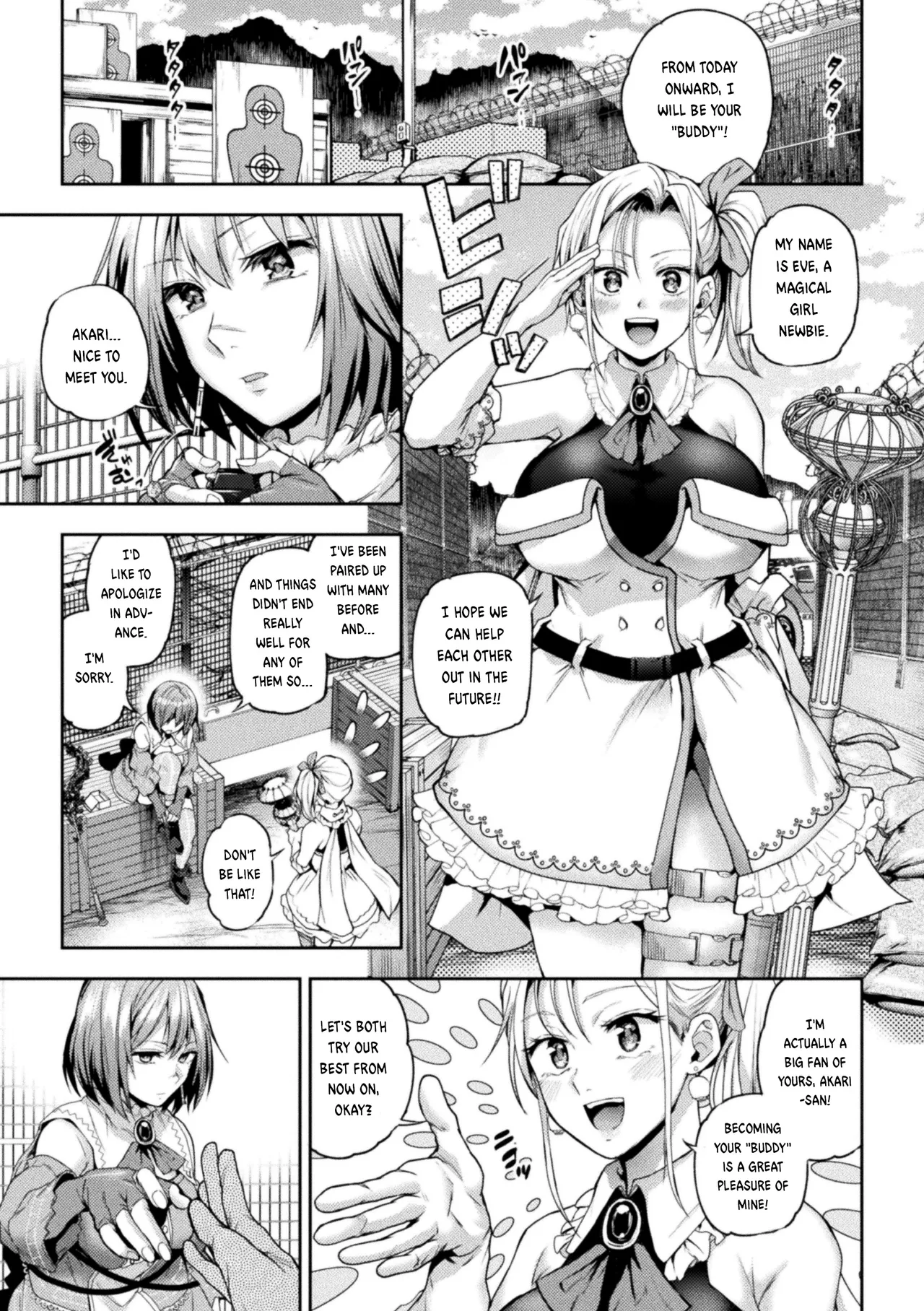 [Nagashiro Rouge] Eigyou Mahou Shoujo ga Kiss Shitara Ch. 1-3 | When Magical Girls Kiss Chapter 1-3 (END) + Extra [English] page 32 original parody - kissing big breasts hentai manga - read online free