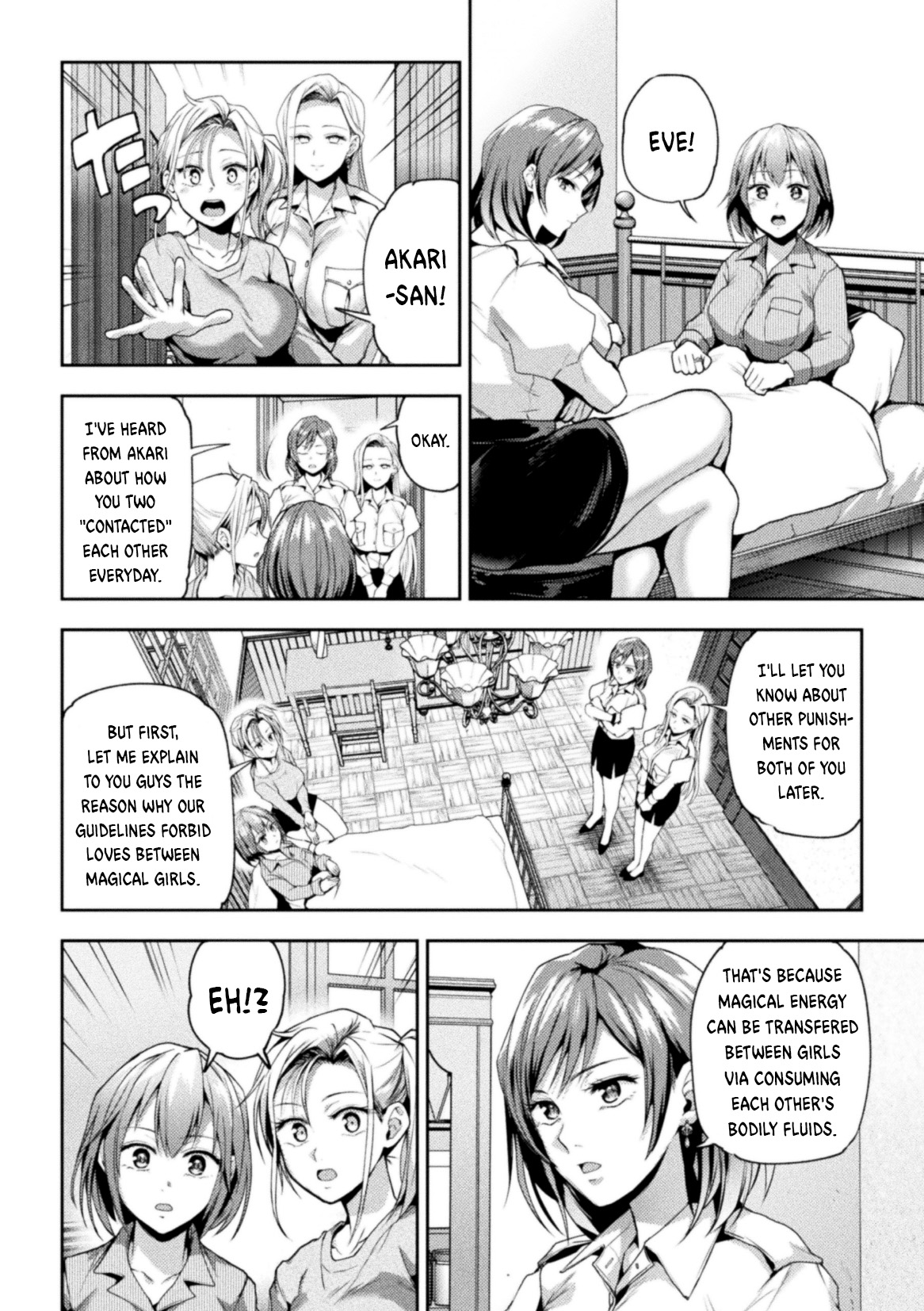 [Nagashiro Rouge] Eigyou Mahou Shoujo ga Kiss Shitara Ch. 1-3 | When Magical Girls Kiss Chapter 1-3 (END) + Extra [English] page 61 original parody - gloves hairy hentai manga - read online free