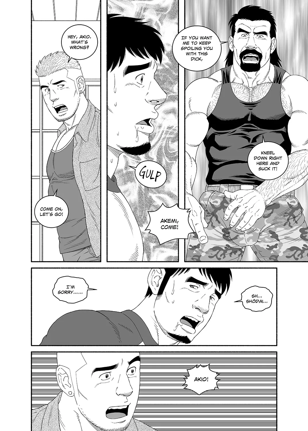 I Got Turned into My Best Friend's Father's Bitch - Final Chapter page 12 original parody - blowjob muscle hentai manga - read online free