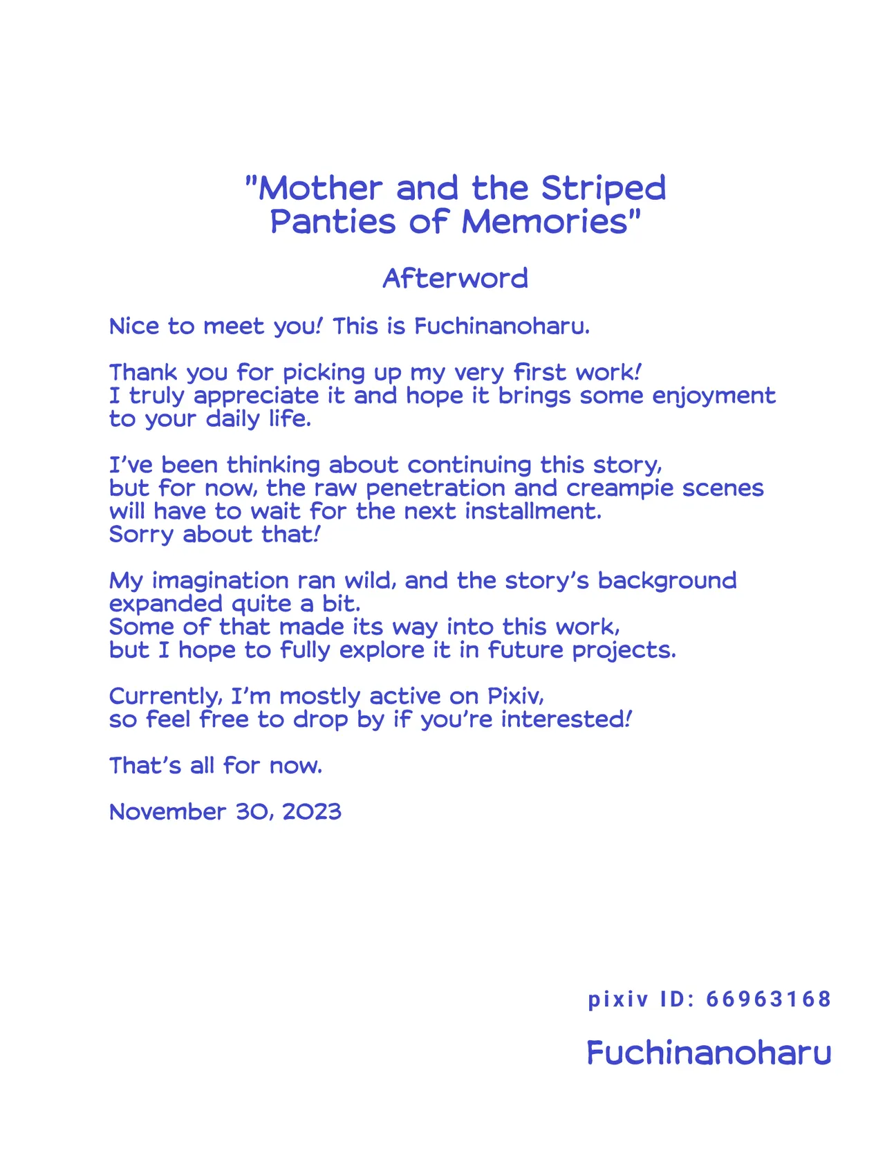 Kaa-san to Omoide no Shimapan page 63 original parody - sole female sole male hentai manga - read online free