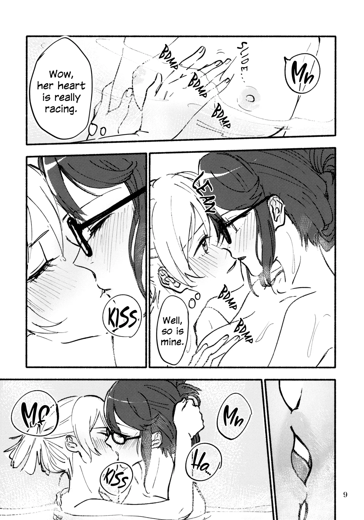 Yokujou Appassionato | Bathtime Appassionato page 10 featuring junna hoshimi shoujo kageki revue starlight parody - hairy yuri hentai manga - read online free