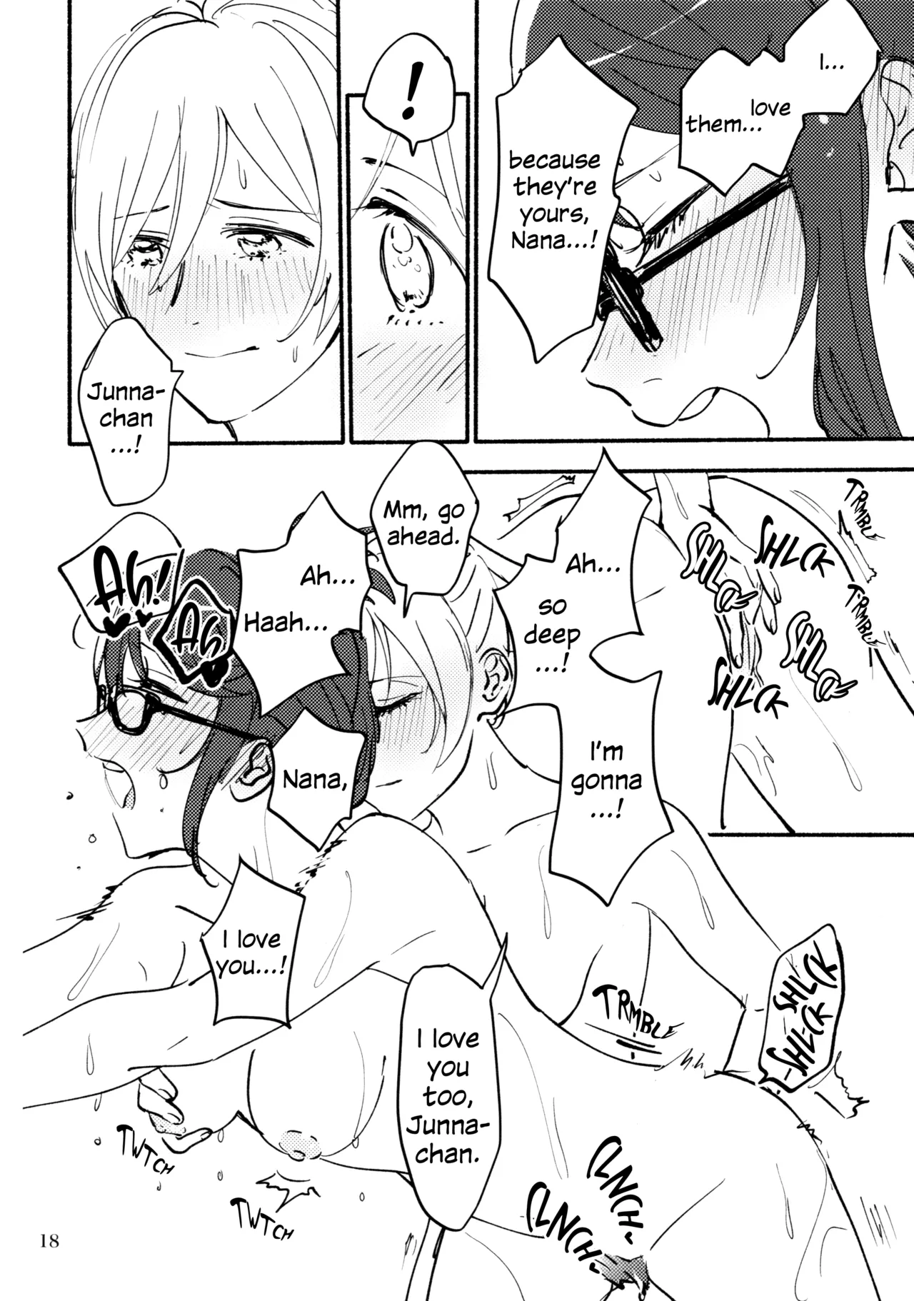 Yokujou Appassionato | Bathtime Appassionato page 19 featuring nana daiba shoujo kageki revue starlight parody - cunnilingus females only hentai manga - read online free
