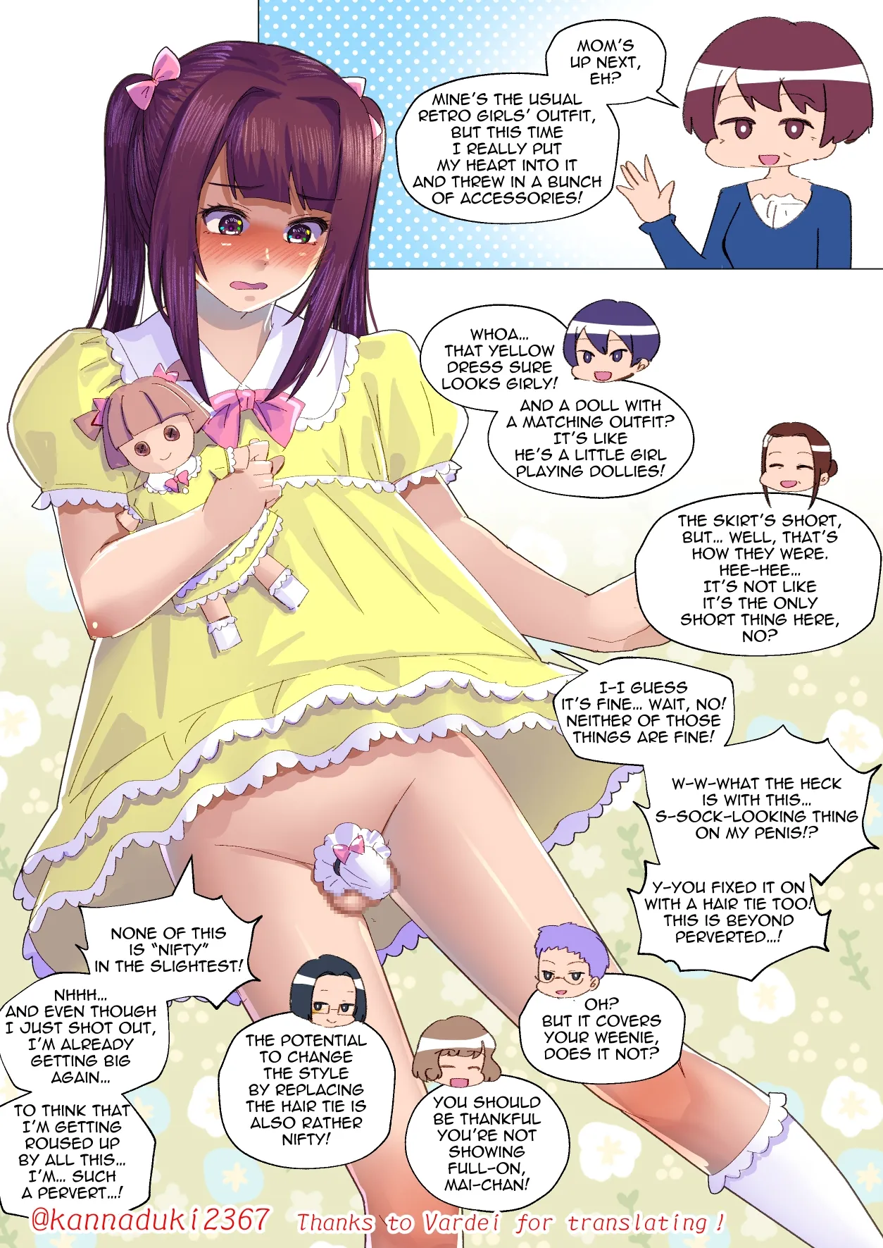 Handicraft Club's Pervert Crossdress-up Doll page 29 original parody - full color infantilism hentai manga - read online free