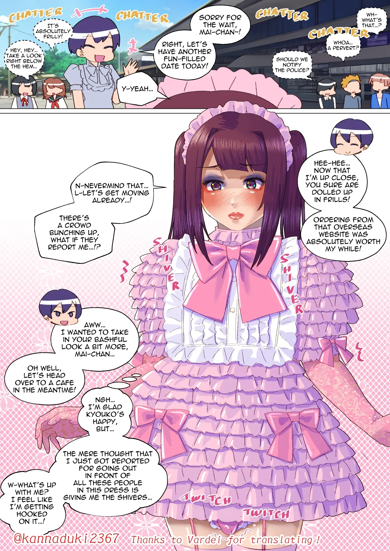 Handicraft Club's Pervert Crossdress-up Doll page 34 original parody - humiliation schoolgirl uniform hentai manga - read online free