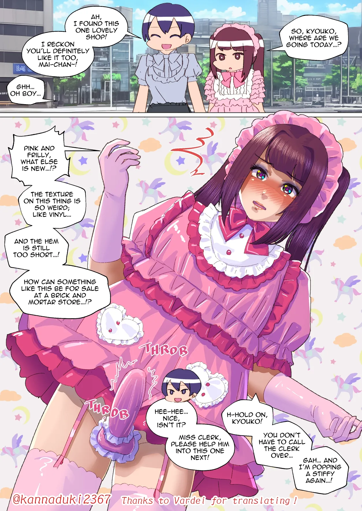 Handicraft Club's Pervert Crossdress-up Doll page 35 original parody - full color infantilism hentai manga - read online free