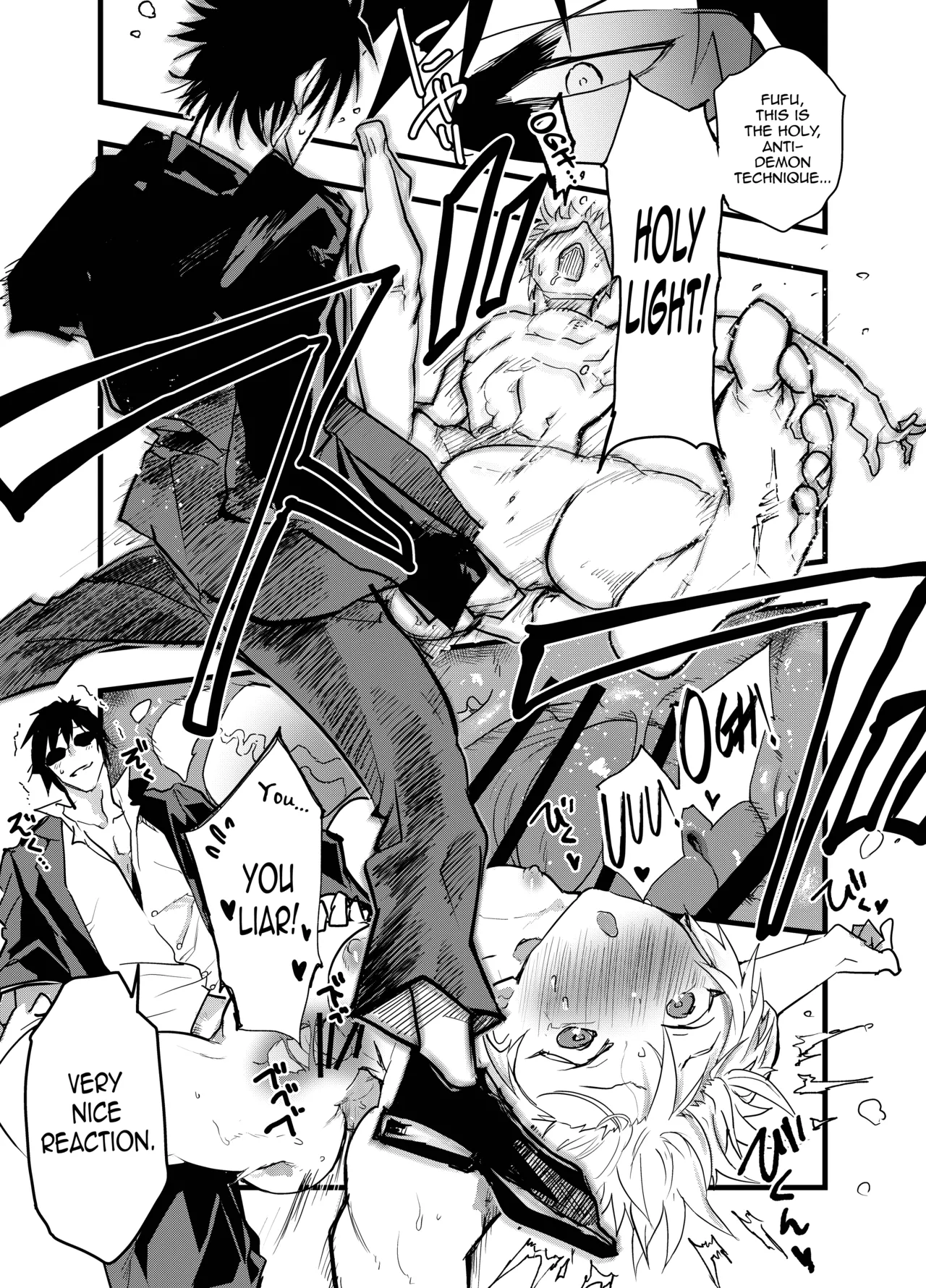 Minarai Futsumashi no Mesu Ochi Exorcism page 38 original parody - nakadashi big penis hentai manga - read online free