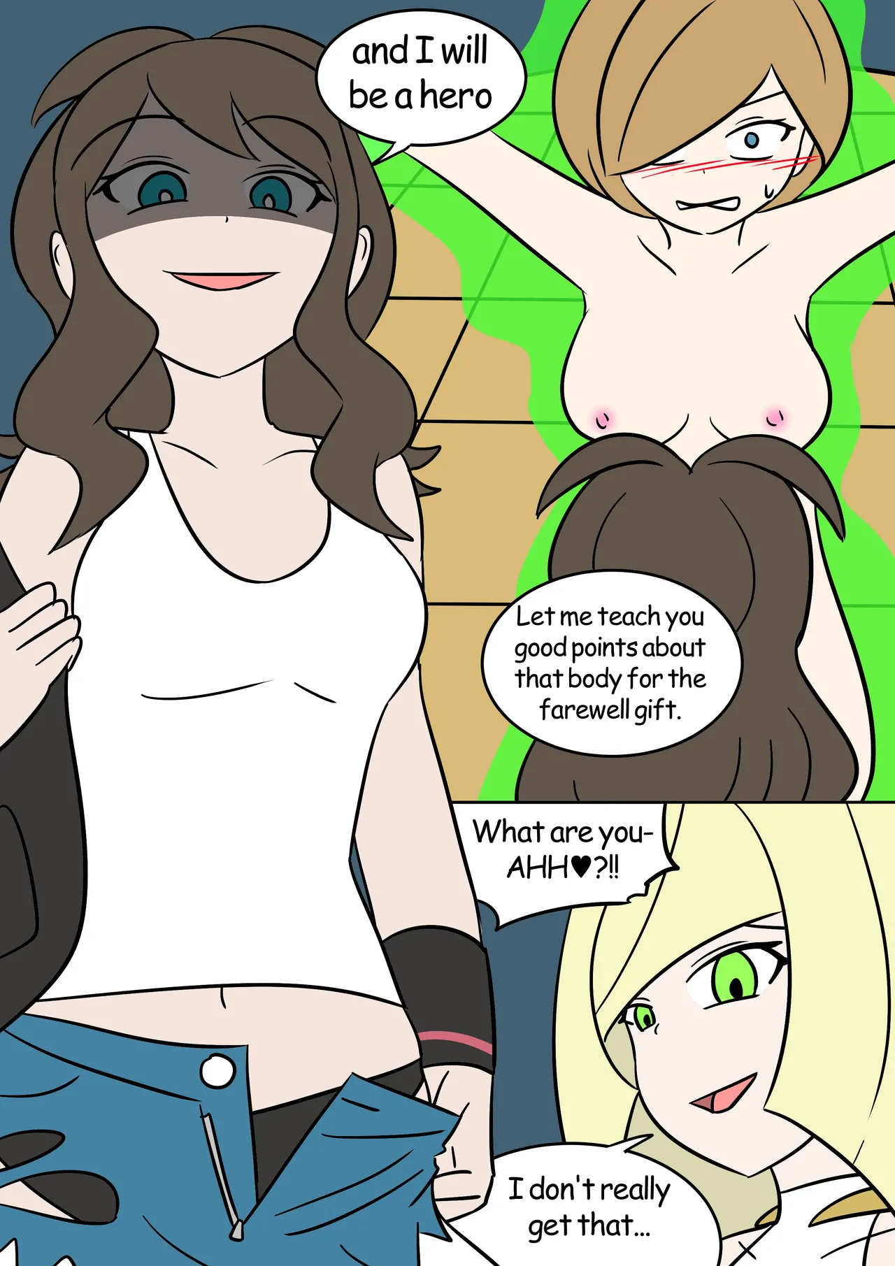What if page 21 featuring cynthia pokemon parody - body swap crossdressing hentai manga - read online free
