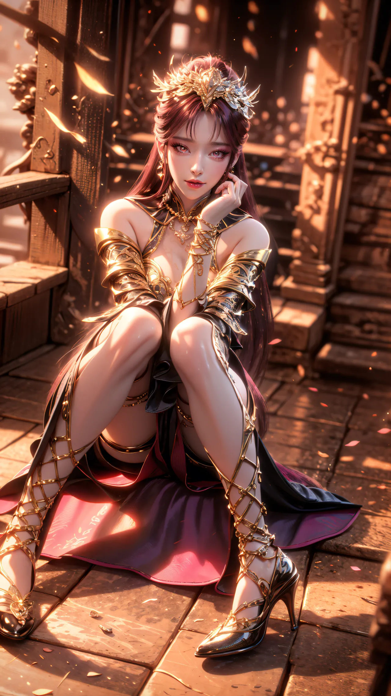 【DANDAN】Vol.045 百炼成神-毒血夫人 美艳风骚 page 17 featuring duxue furen bai lian cheng shen parody - very long hair ai generated hentai manga - read online free