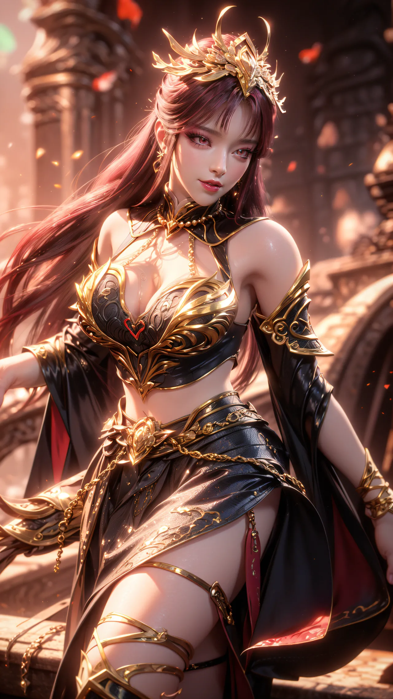 【DANDAN】Vol.045 百炼成神-毒血夫人 美艳风骚 page 18 featuring duxue furen bai lian cheng shen parody - very long hair ai generated hentai manga - read online free