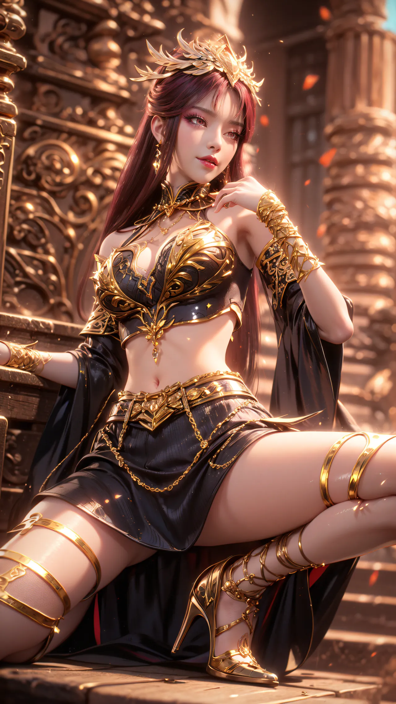 【DANDAN】Vol.045 百炼成神-毒血夫人 美艳风骚 page 20 featuring duxue furen bai lian cheng shen parody - tiara very long hair hentai manga - read online free