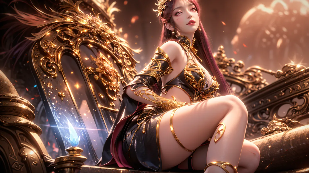 【DANDAN】Vol.045 百炼成神-毒血夫人 美艳风骚 page 22 featuring duxue furen bai lian cheng shen parody - very long hair ai generated hentai manga - read online free