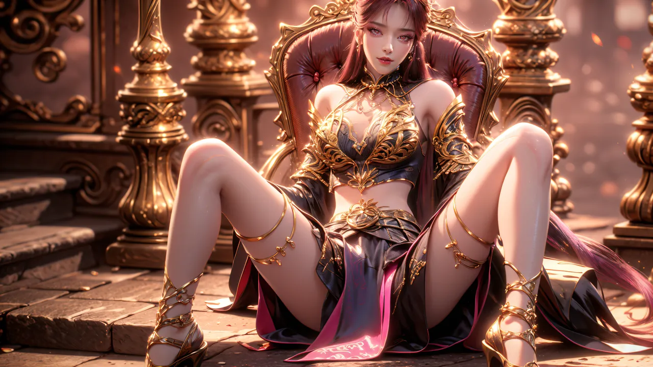 【DANDAN】Vol.045 百炼成神-毒血夫人 美艳风骚 page 23 featuring duxue furen bai lian cheng shen parody - very long hair ai generated hentai manga - read online free