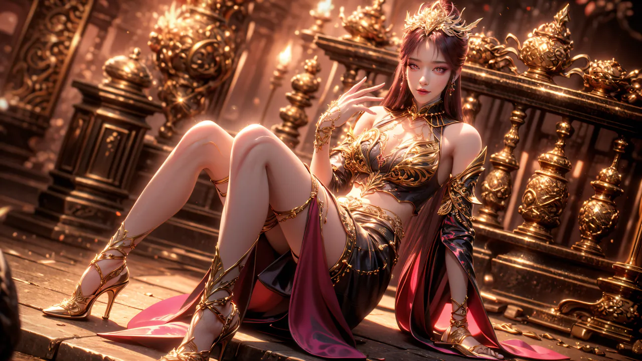 【DANDAN】Vol.045 百炼成神-毒血夫人 美艳风骚 page 29 featuring duxue furen bai lian cheng shen parody - very long hair ai generated hentai manga - read online free