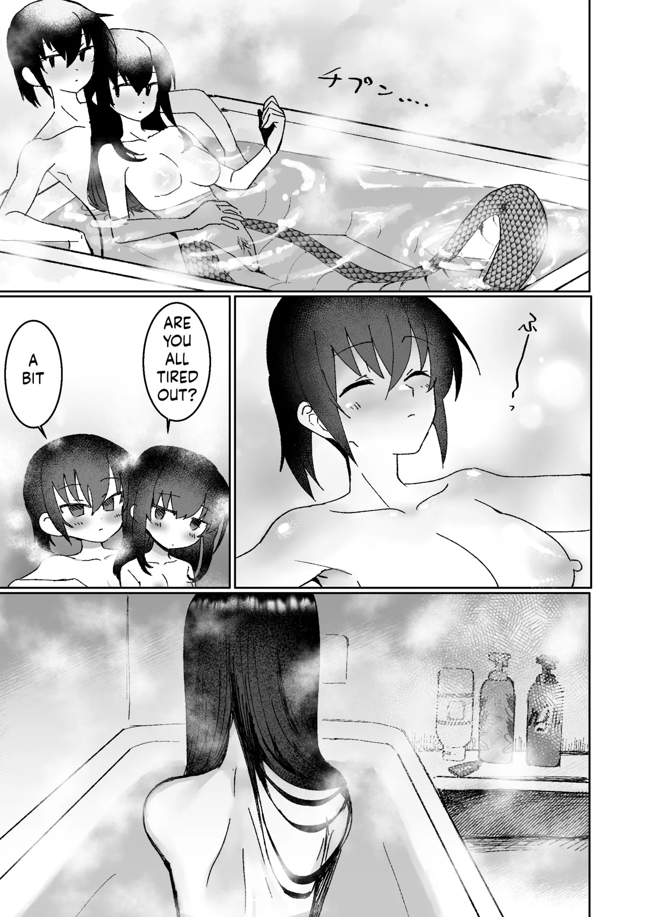 Lamia-ka Shita kara Ecchi suru Kai page 28 original parody - yuri females only hentai manga - read online free