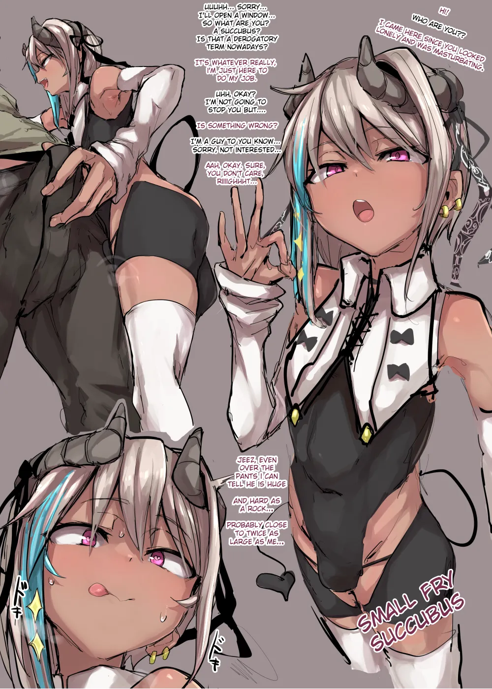 Demon (♂) vs Angel (♂) Battle - Page 1