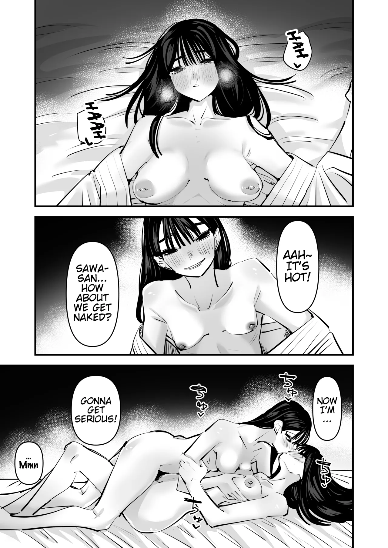 Iincho no Kuse ni Yuri Sex Chou Umakute Maji Mukatsuku | She's Crazy Good at Yuri Sex Despite Being the Student President and it Seriously Pisses Me Off page 17 original parody - yuri kissing hentai manga - read online free