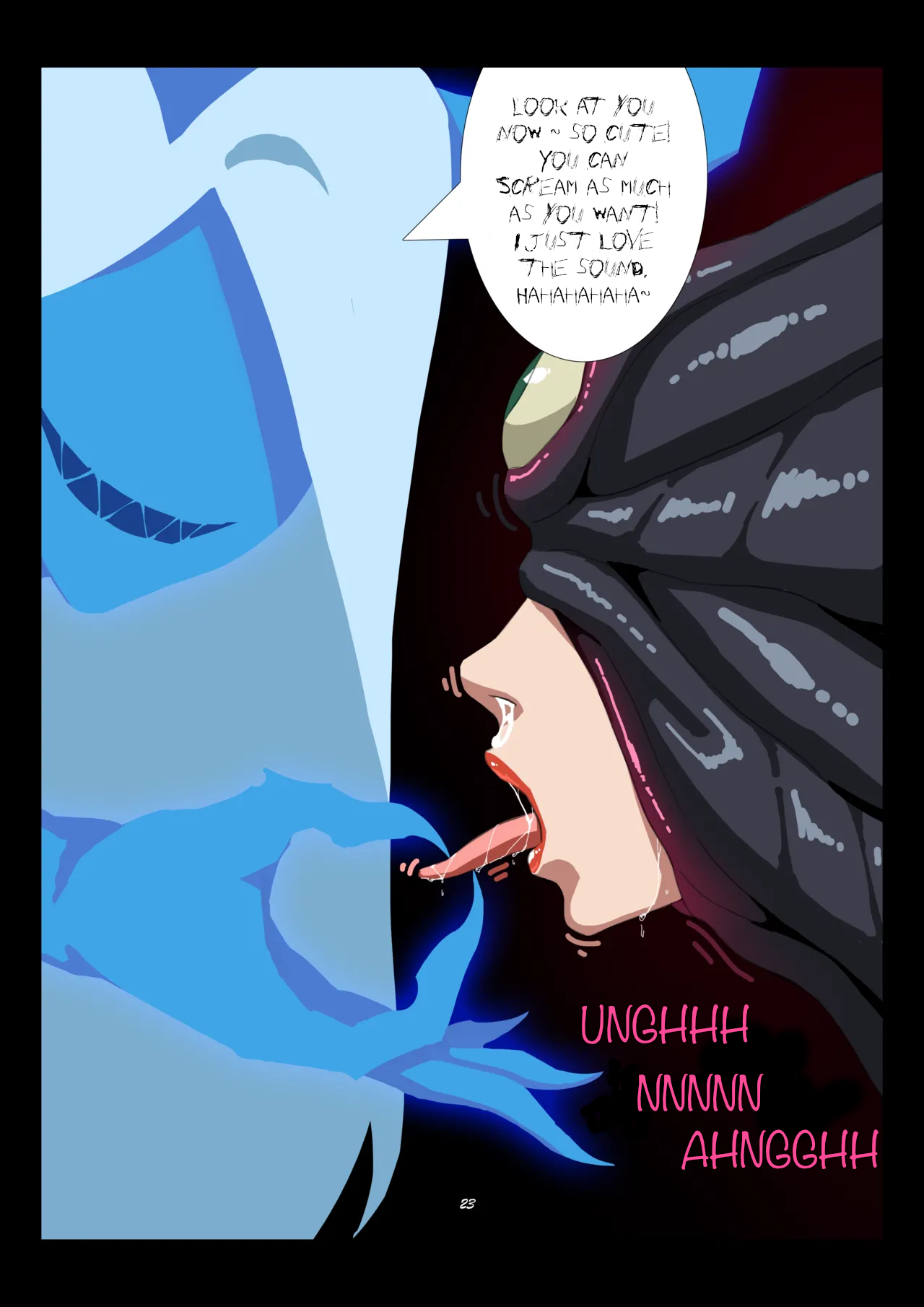 [Yuzhou Uchuu] D Vs. N Chapters 1-8 - English translation page 147 original parody - bdsm big breasts hentai manga - read online free